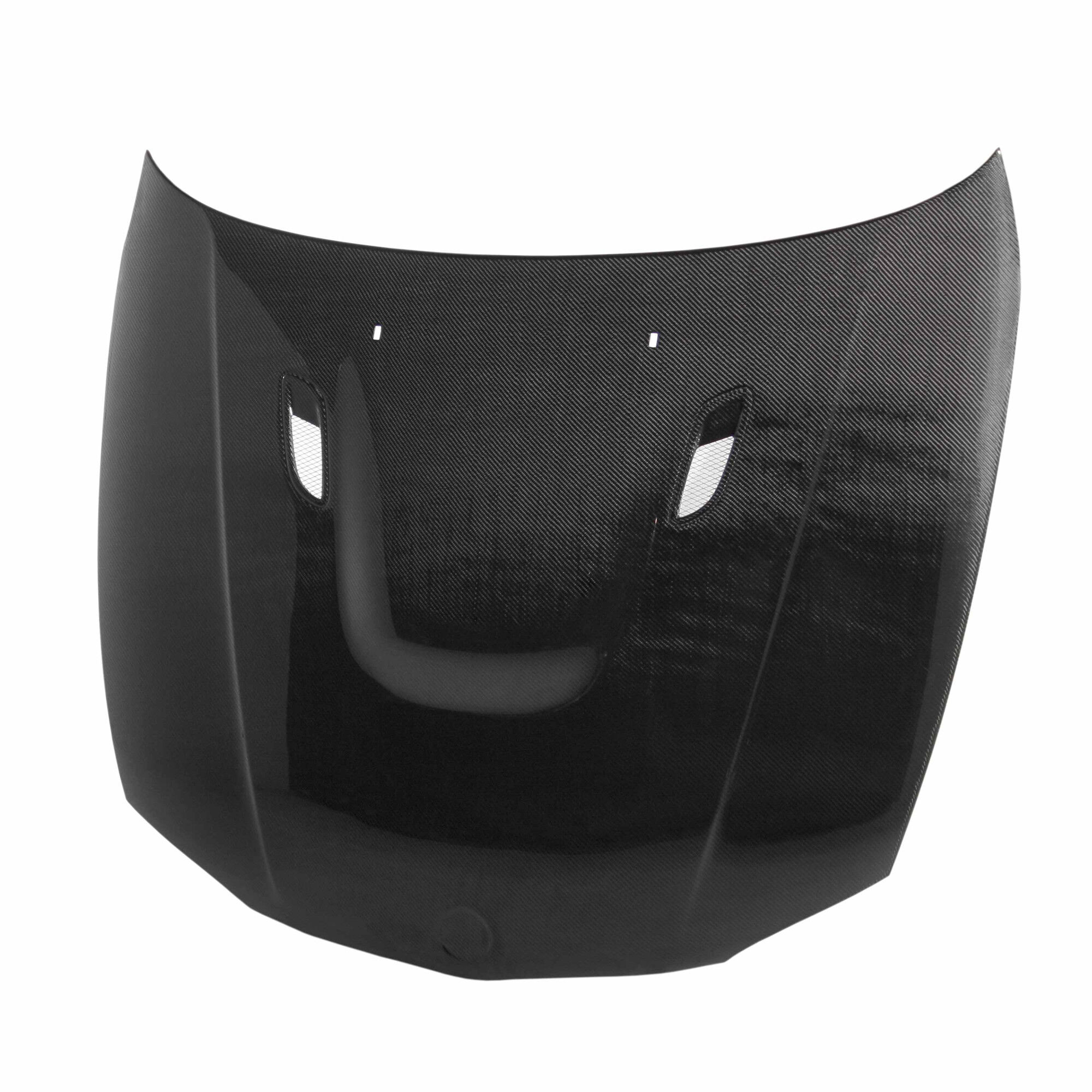 2008-2013 BMW 1-Series E82 2DR/HB BM Style Carbon Fiber Hood by Seibon - HD0809BMWE822D-BM