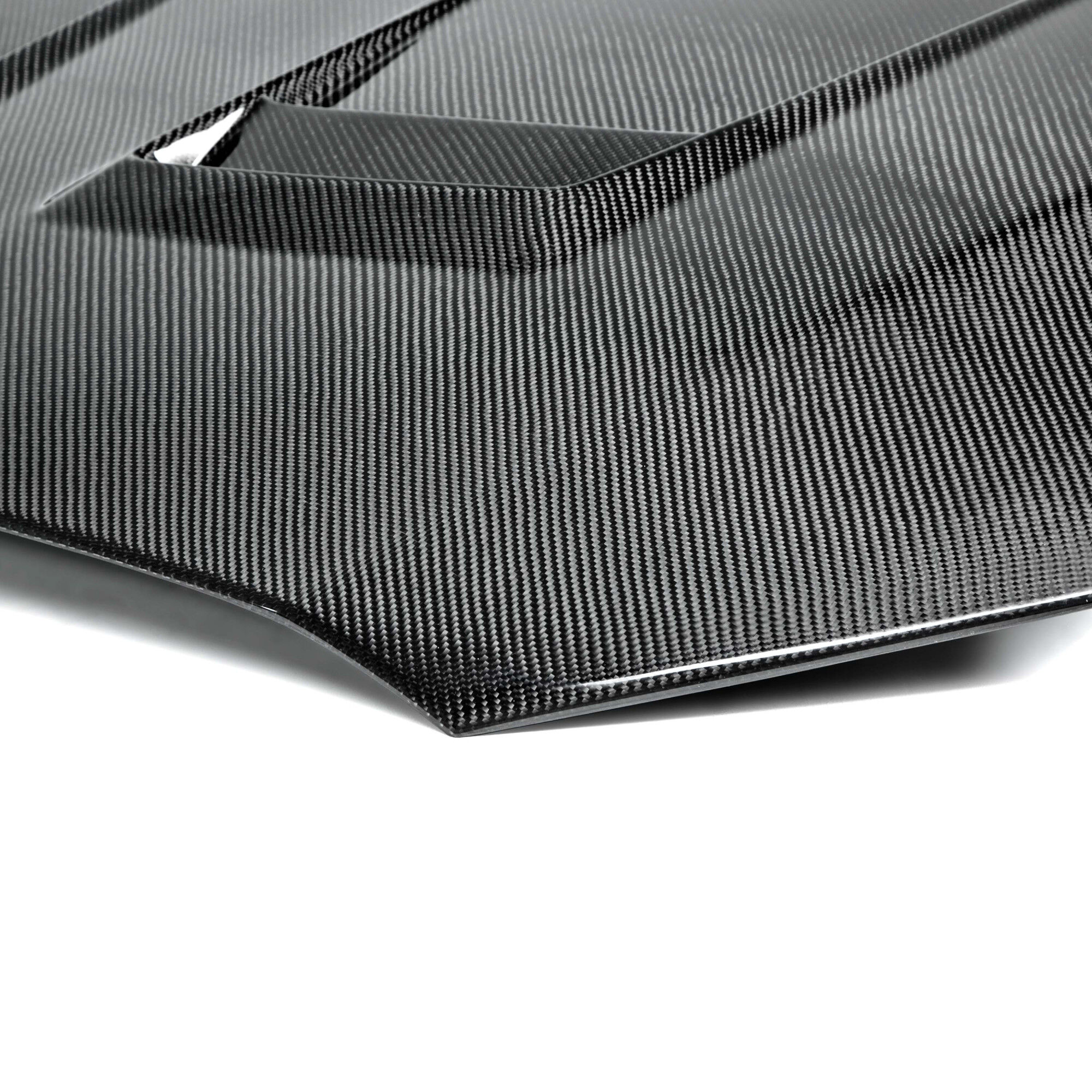 2008-2015 Mitsubishi Lancer EVO X DV Style Carbon Fiber Hood by Seibon