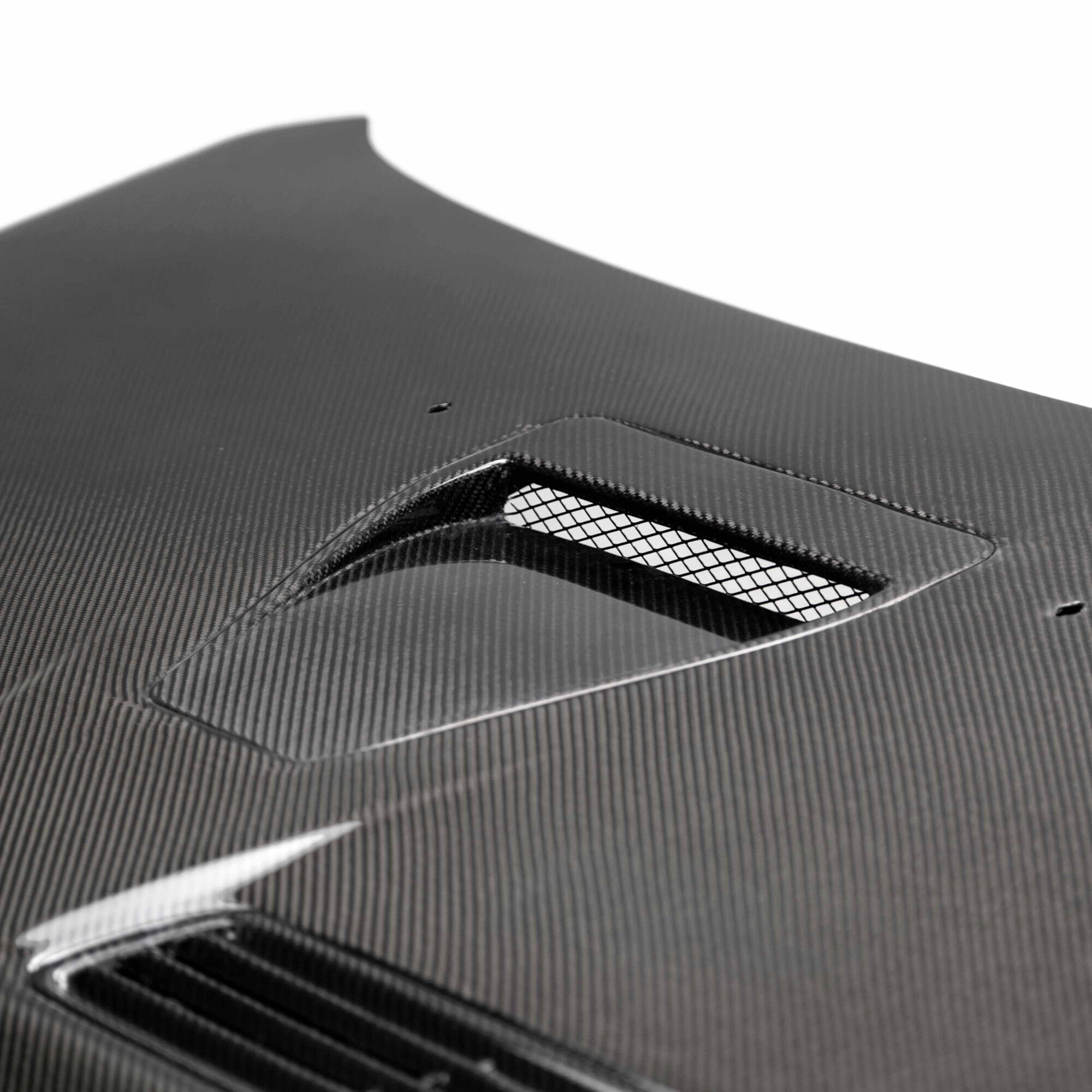 2008-2015 Mitsubishi Lancer EVO X OEM Style Carbon Fiber Hood by Seibon