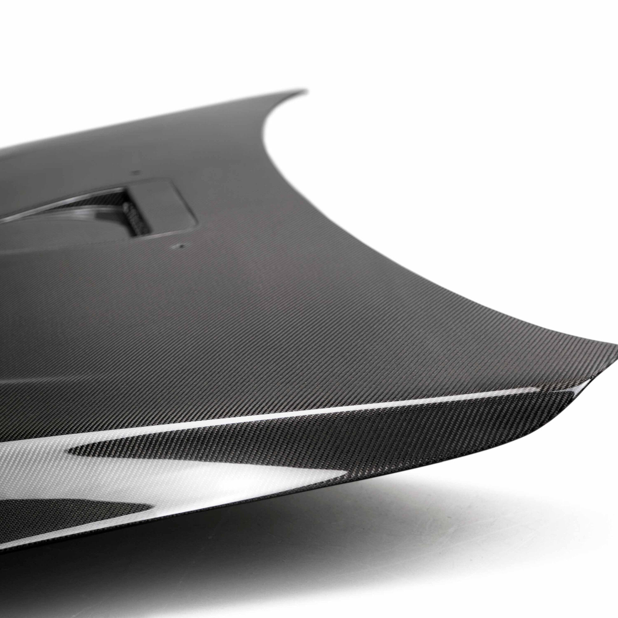 2008-2015 Mitsubishi Lancer EVO X OEM Style Carbon Fiber Hood by Seibon