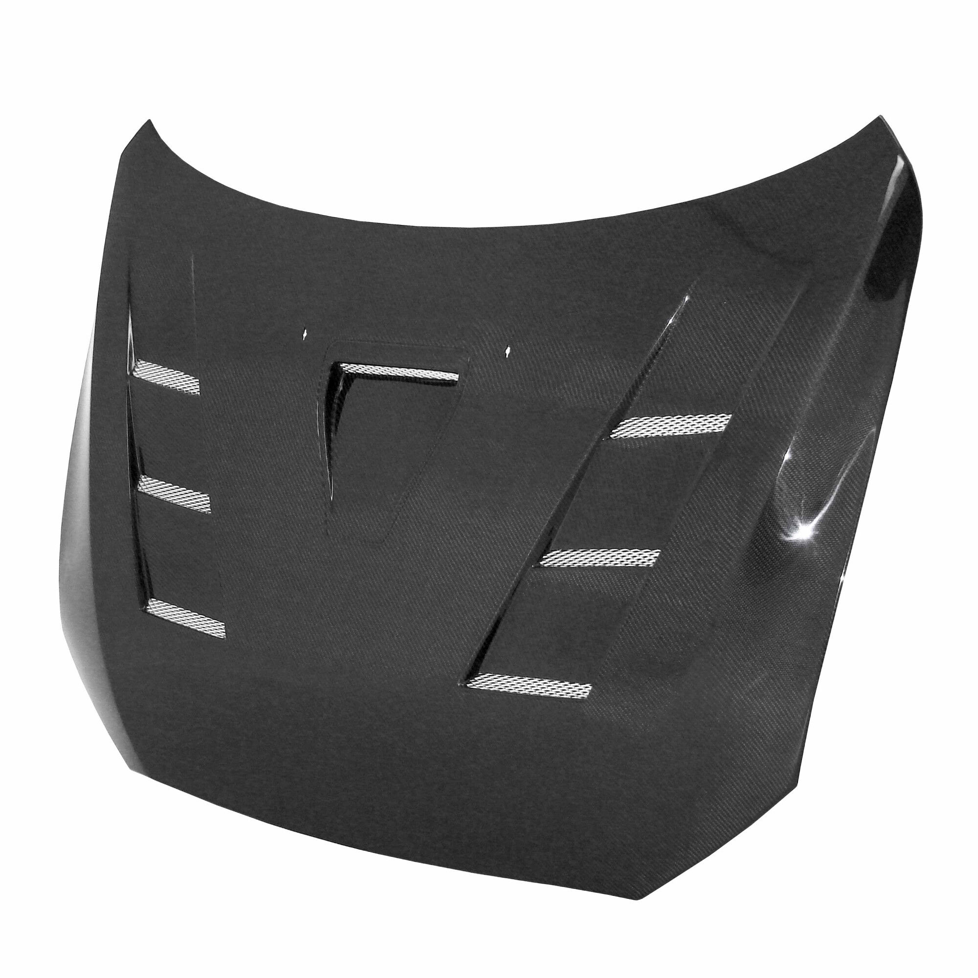 2008-2015 Mitsubishi Lancer EVO X TS Style Carbon Fiber Hood by Seibon - HD0809MITEVOX-TS