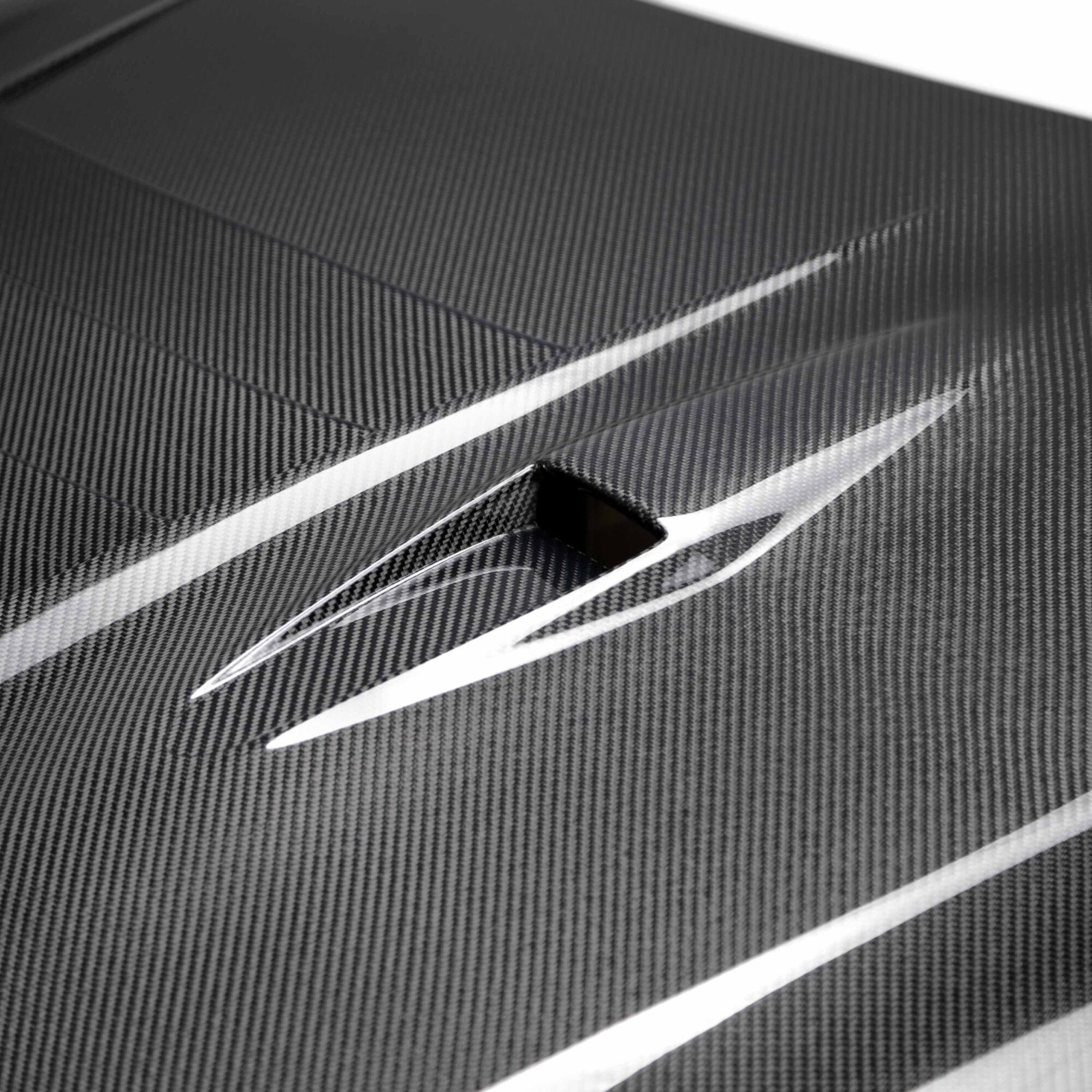 2009-2016 Nissan GTR DS Style Carbon Fiber Hood by Seibon