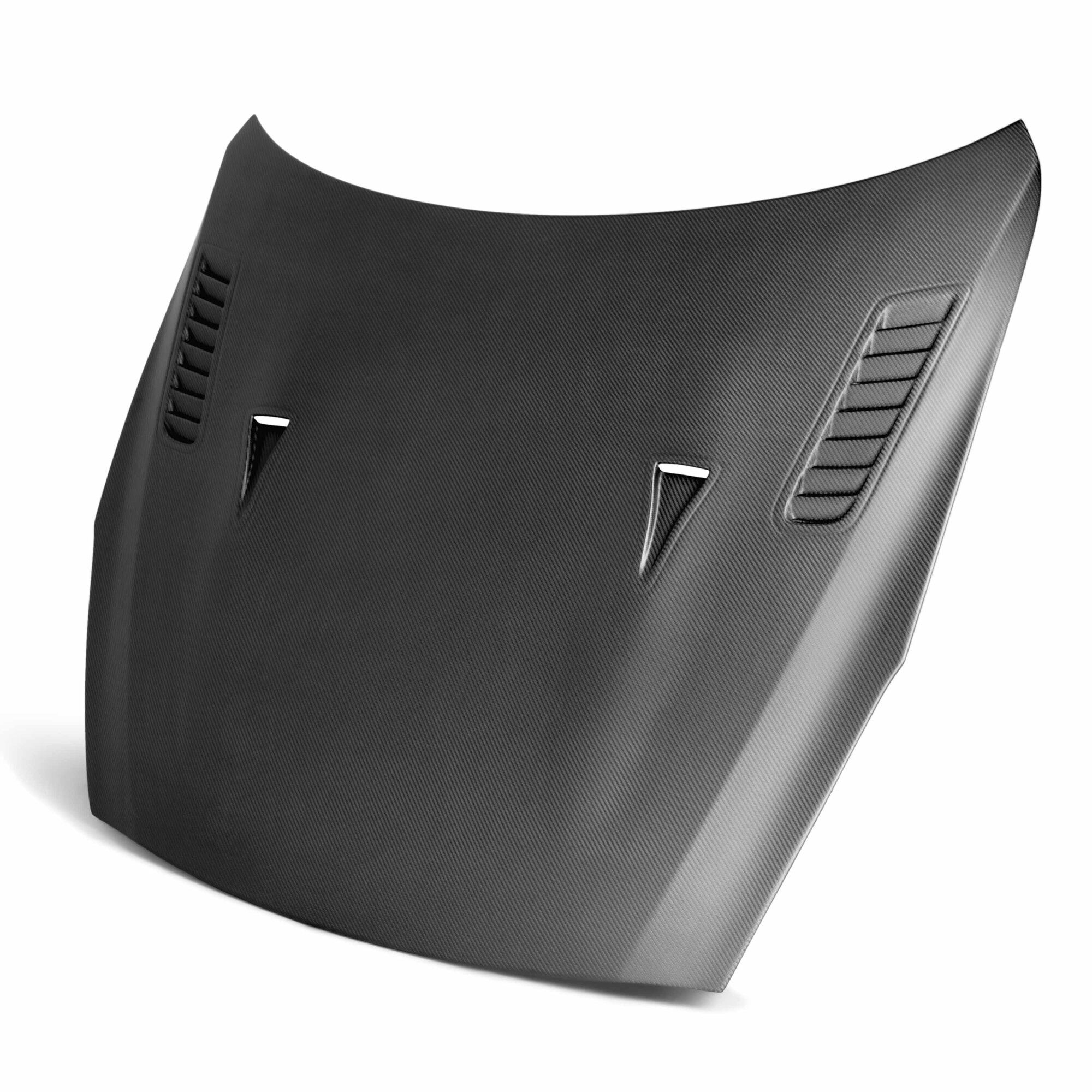 2009-2016 Nissan GTR ES Style Dry Carbon Hood by Seibon - HD0910NSGTR-ES-DRY