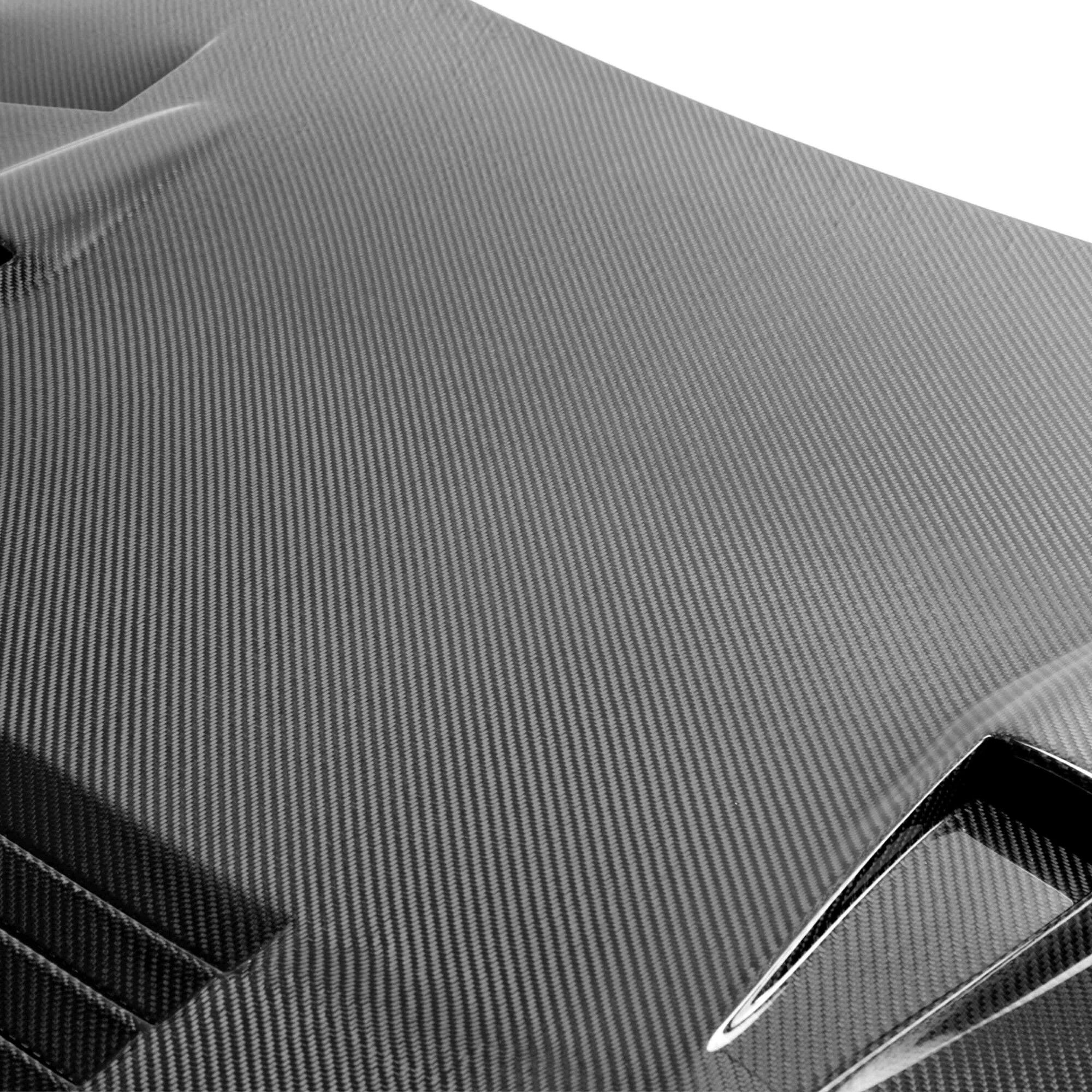 2009-2016 Nissan GTR GTII Style Carbon Fiber Hood by Seibon