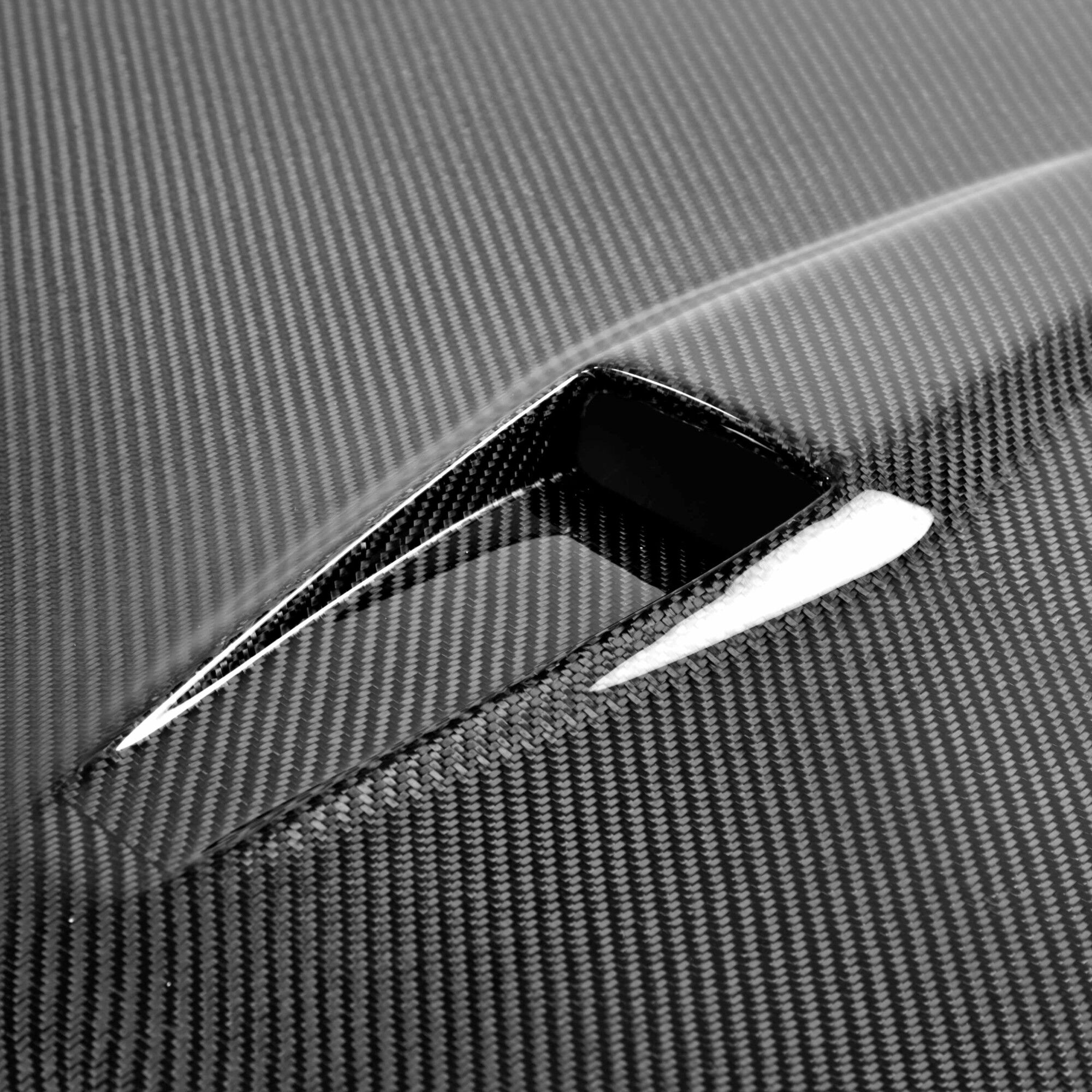 2009-2016 Nissan GTR GTII Style Carbon Fiber Hood by Seibon
