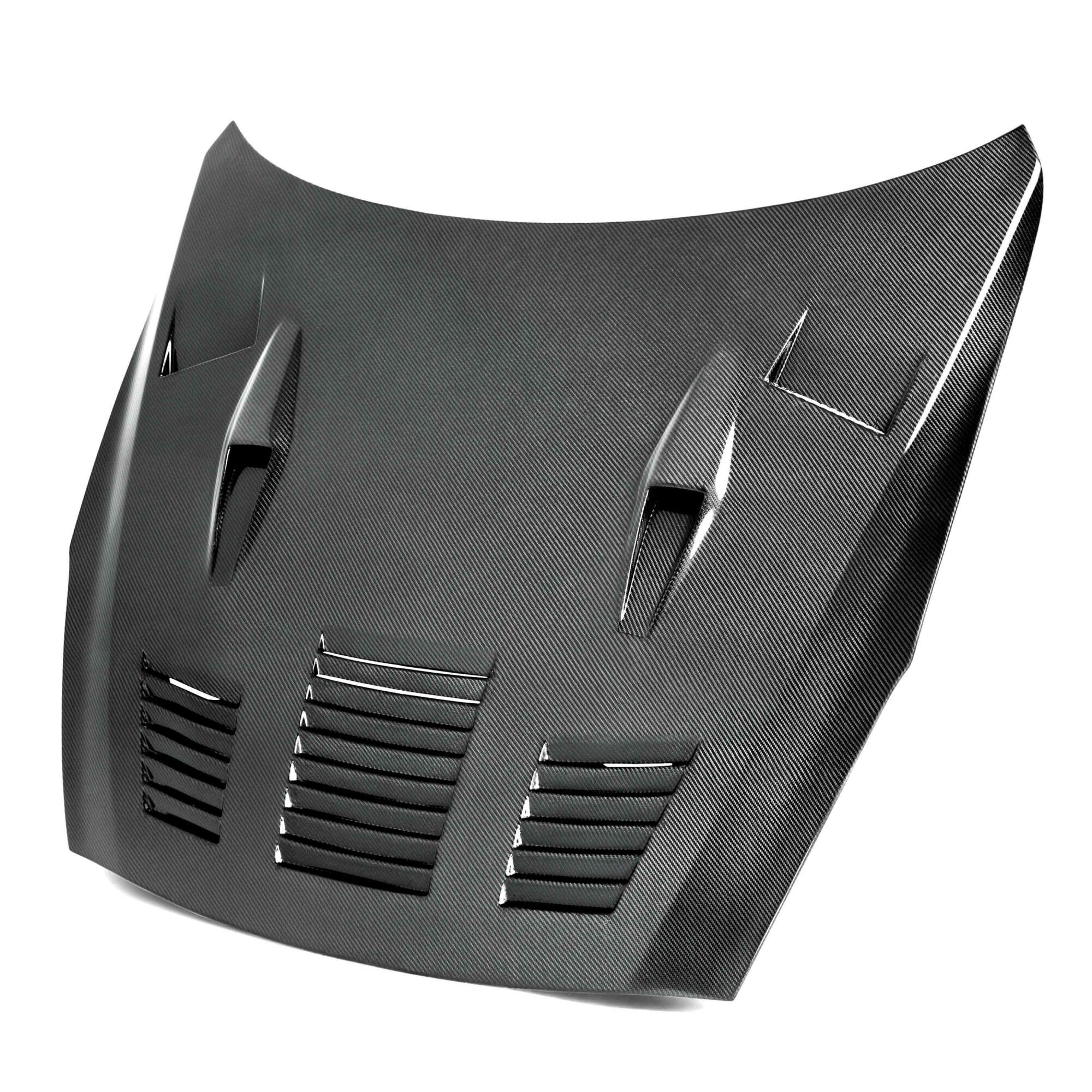 2009-2016 Nissan GTR GTII Style Carbon Fiber Hood by Seibon - HD0910NSGTR-GTII