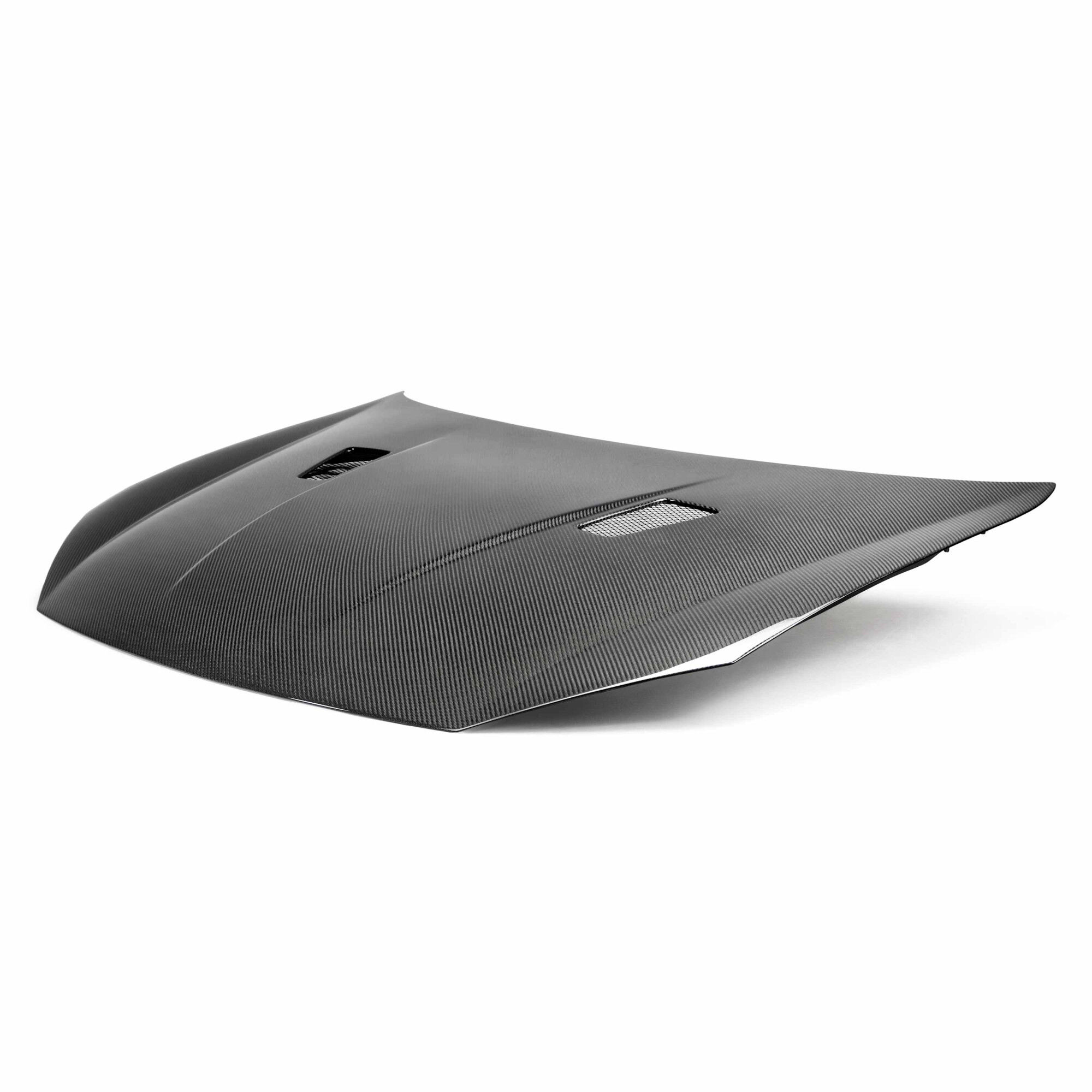 2010-2014 Volkswagen GTI TM Style Carbon Fiber Hood (Shaved) by Seibon