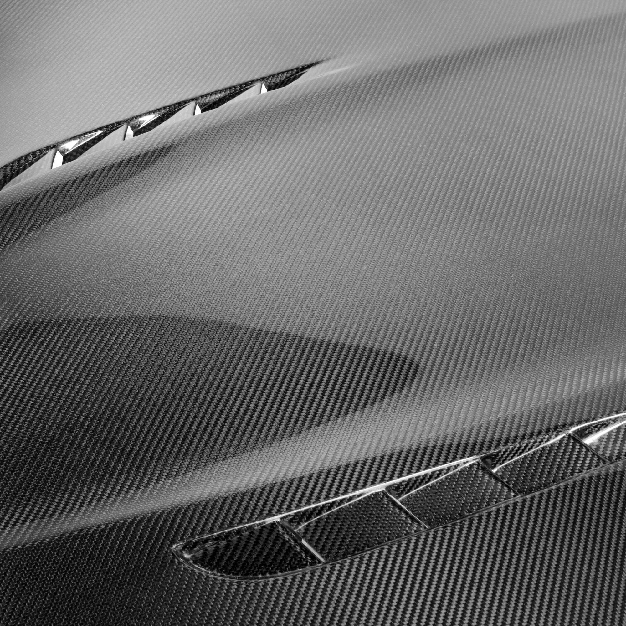 2013-2016 BMW M5 BT Style Carbon Fiber Hood by Seibon