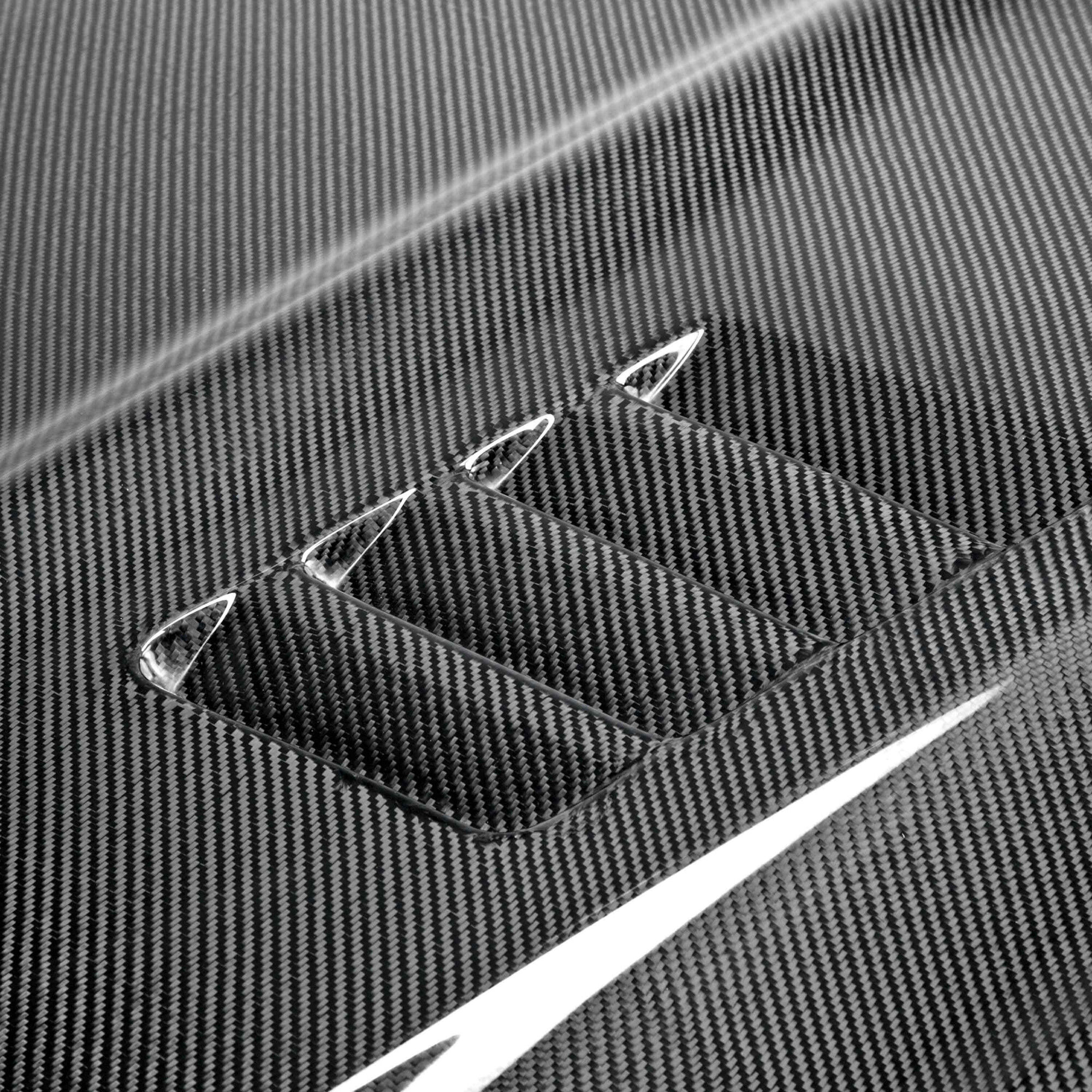 2010-2013 Mercedes Benz E-Class E350 Sedan/Wagon CT Style Carbon Fiber Hood by Seibon