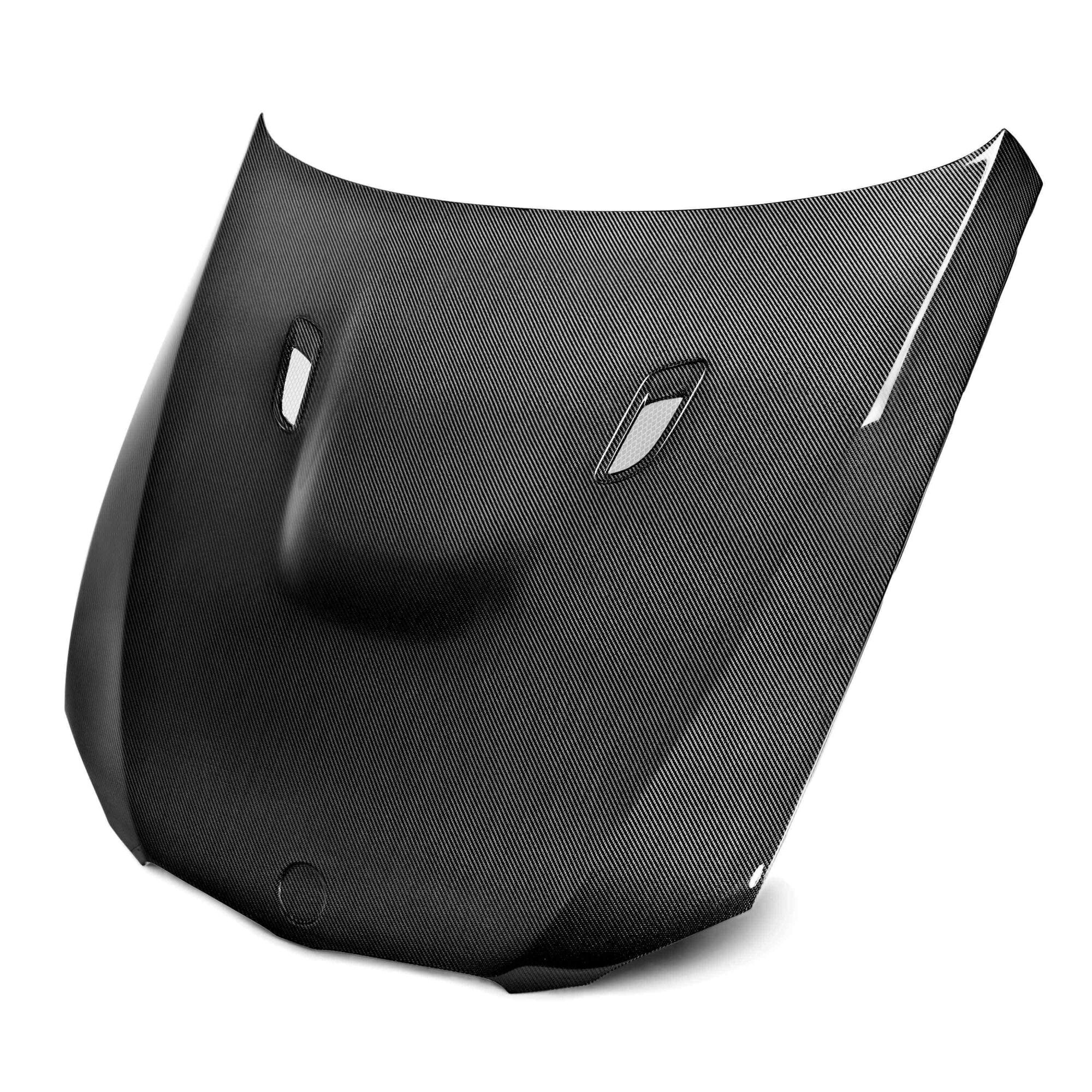 2011-2013 BMW 3-Series E92 2DR BM Style Carbon Fiber Hood by Seibon - HD1112BMWE922D-BM