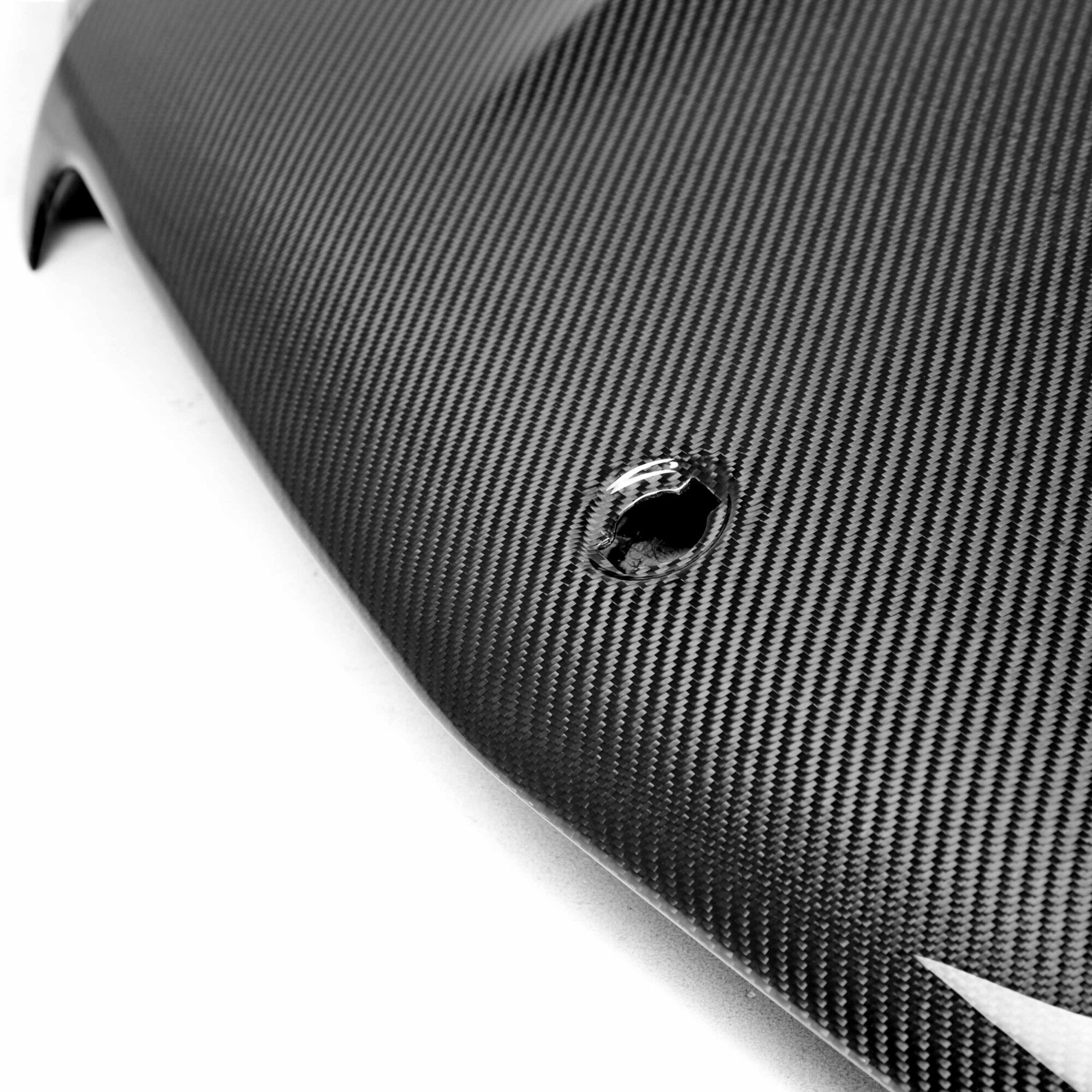 2012-2014 Mercedes Benz C-Class C250/C300/C350 GT Style Carbon Fiber Hood by Seibon