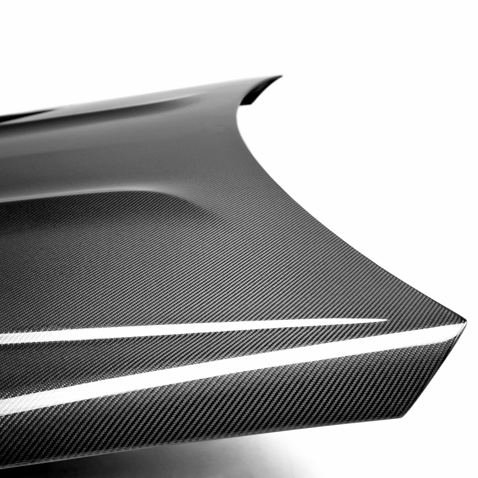 2012-2014 Mercedes Benz C-Class C250/C300/C350 GT Style Carbon Fiber Hood by Seibon
