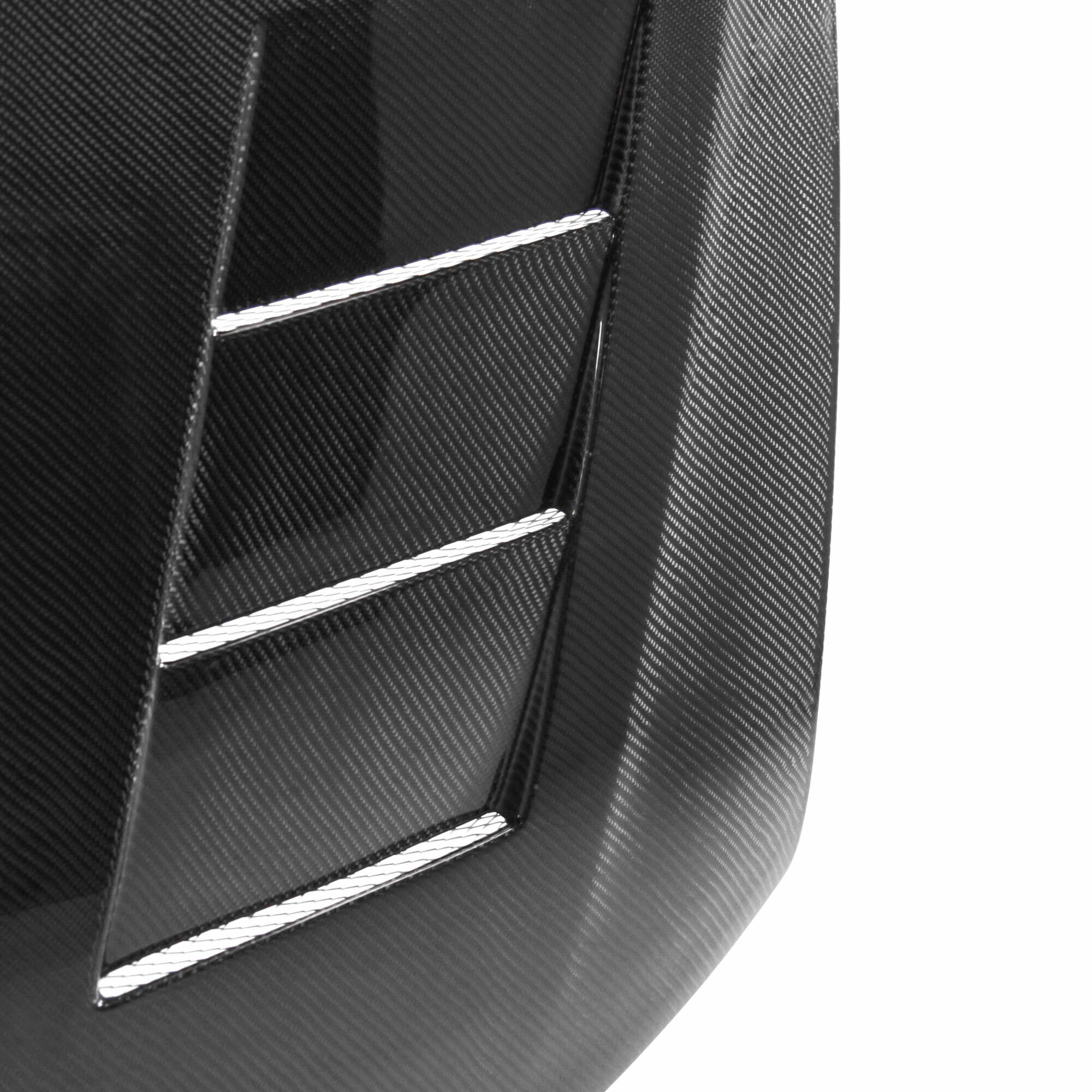 2011-2013 Scion tC TS Style Carbon Fiber Hood by Seibon