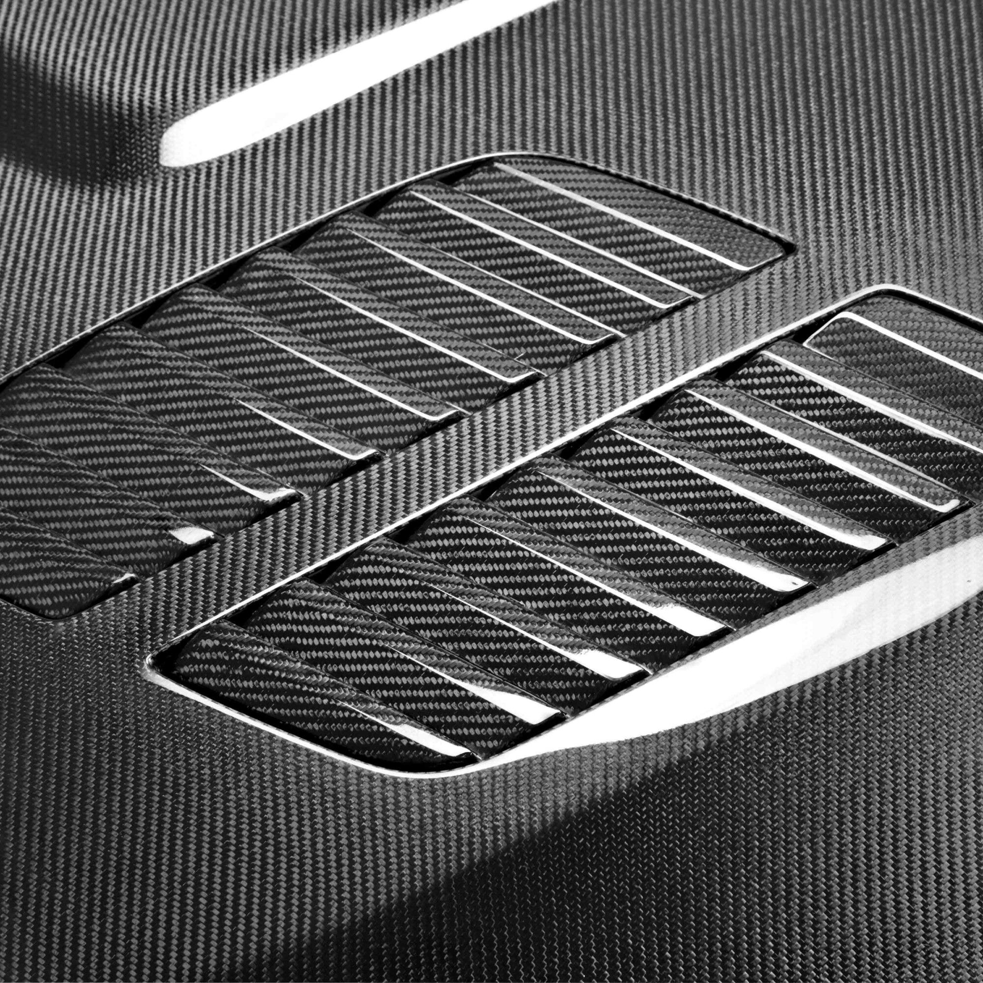2012-2020 BMW 3-Series F30 GTR Style Carbon Fiber Hood by Seibon