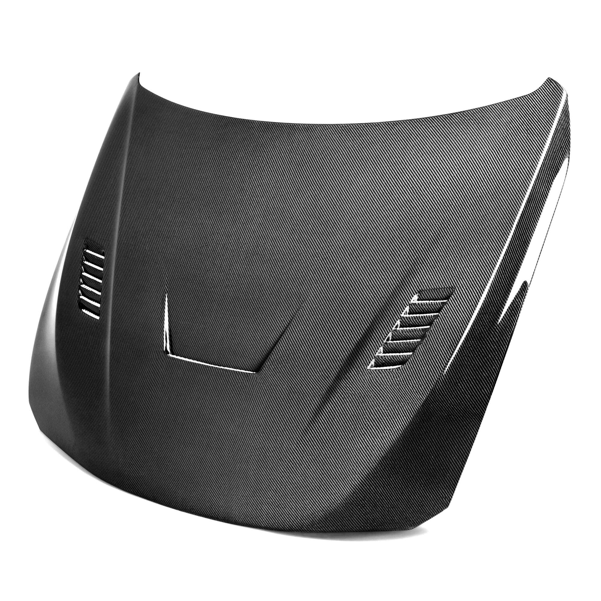 2012-2020 BMW ActiveHybrid 3 F30 VR Style Carbon Fiber Hood by Seibon - HD1213BMWF30-VR