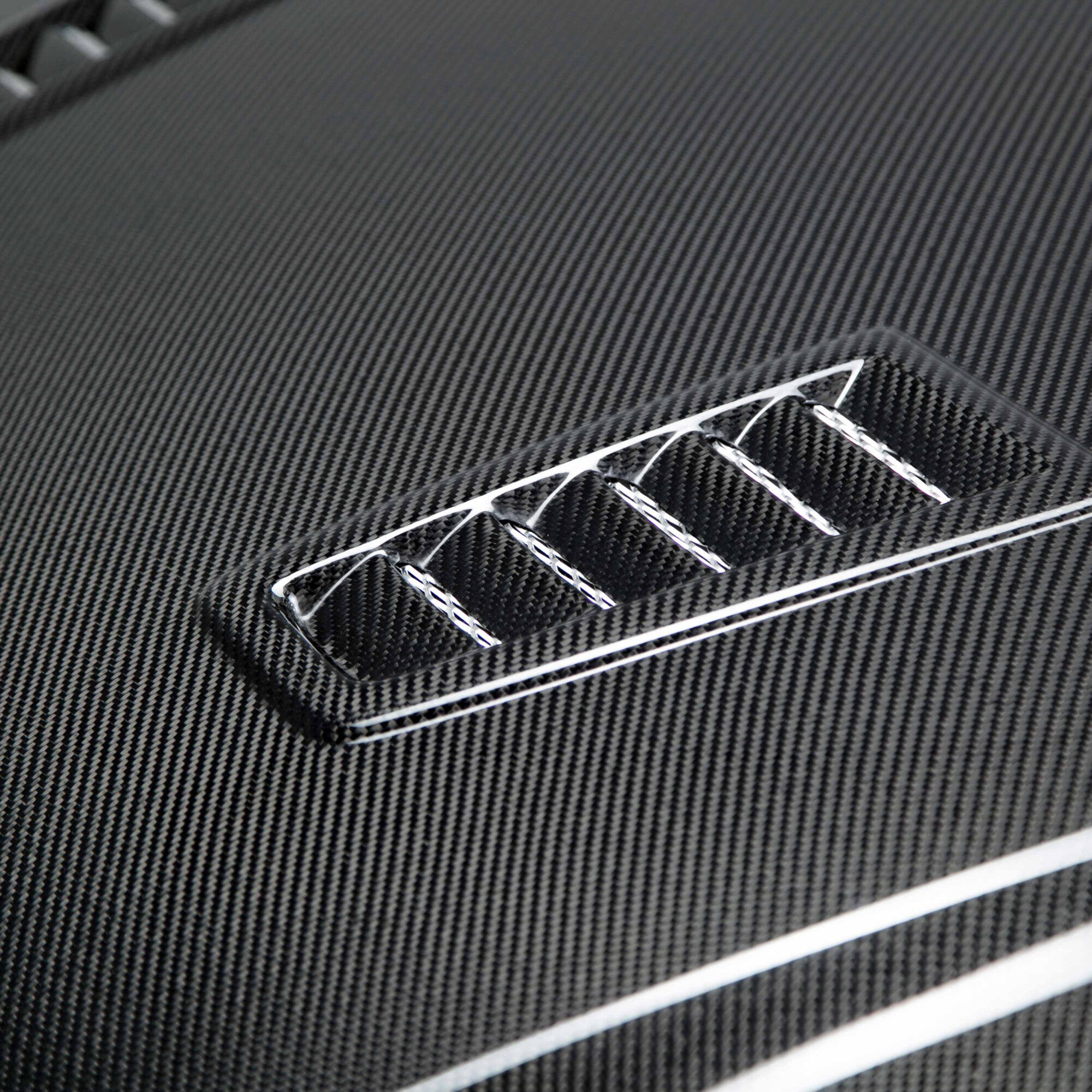 2012-2014 Ford Focus RS Style Carbon Fiber Hood by Seibon