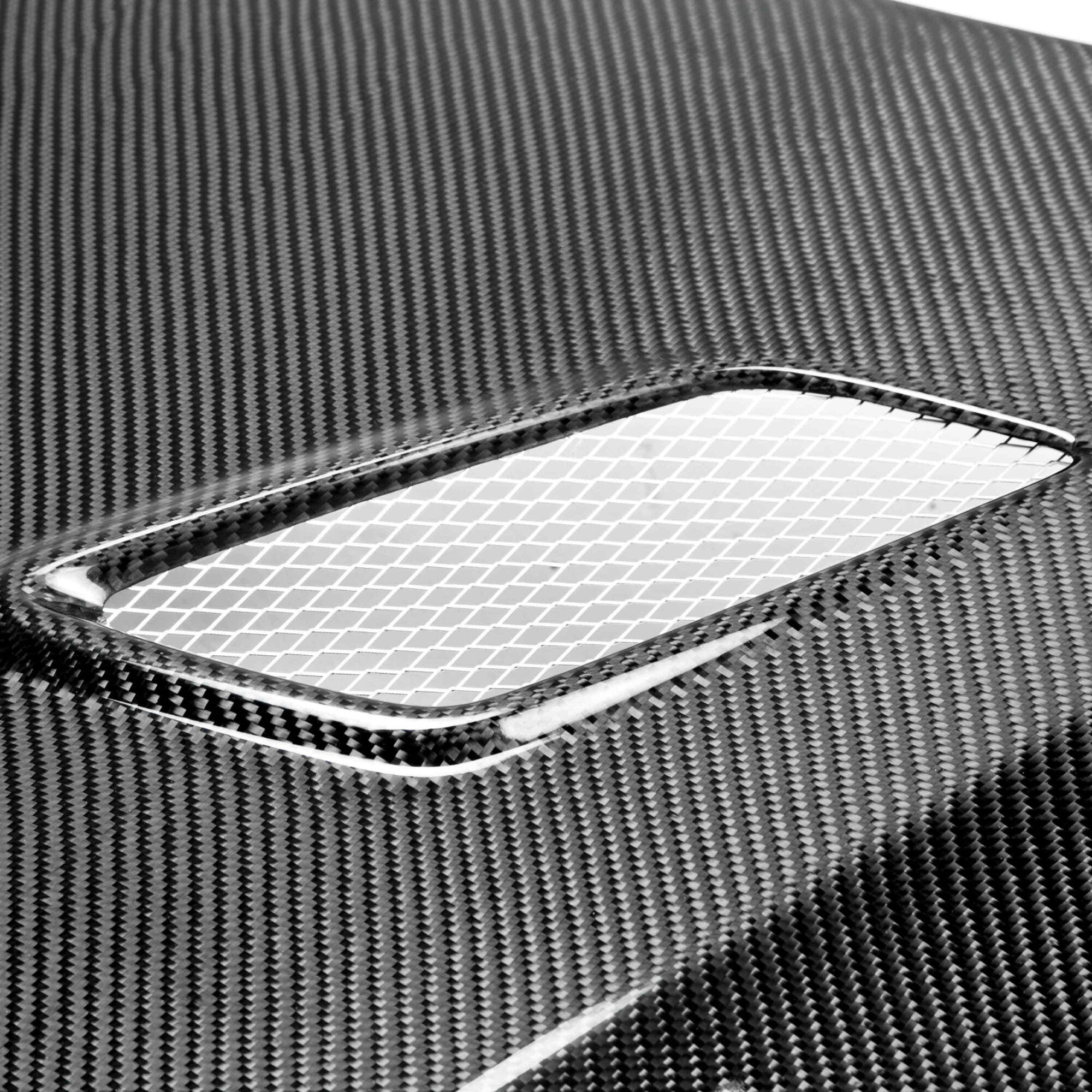 2012-2013 Honda Civic 2DR MG Style Carbon Fiber Hood by Seibon