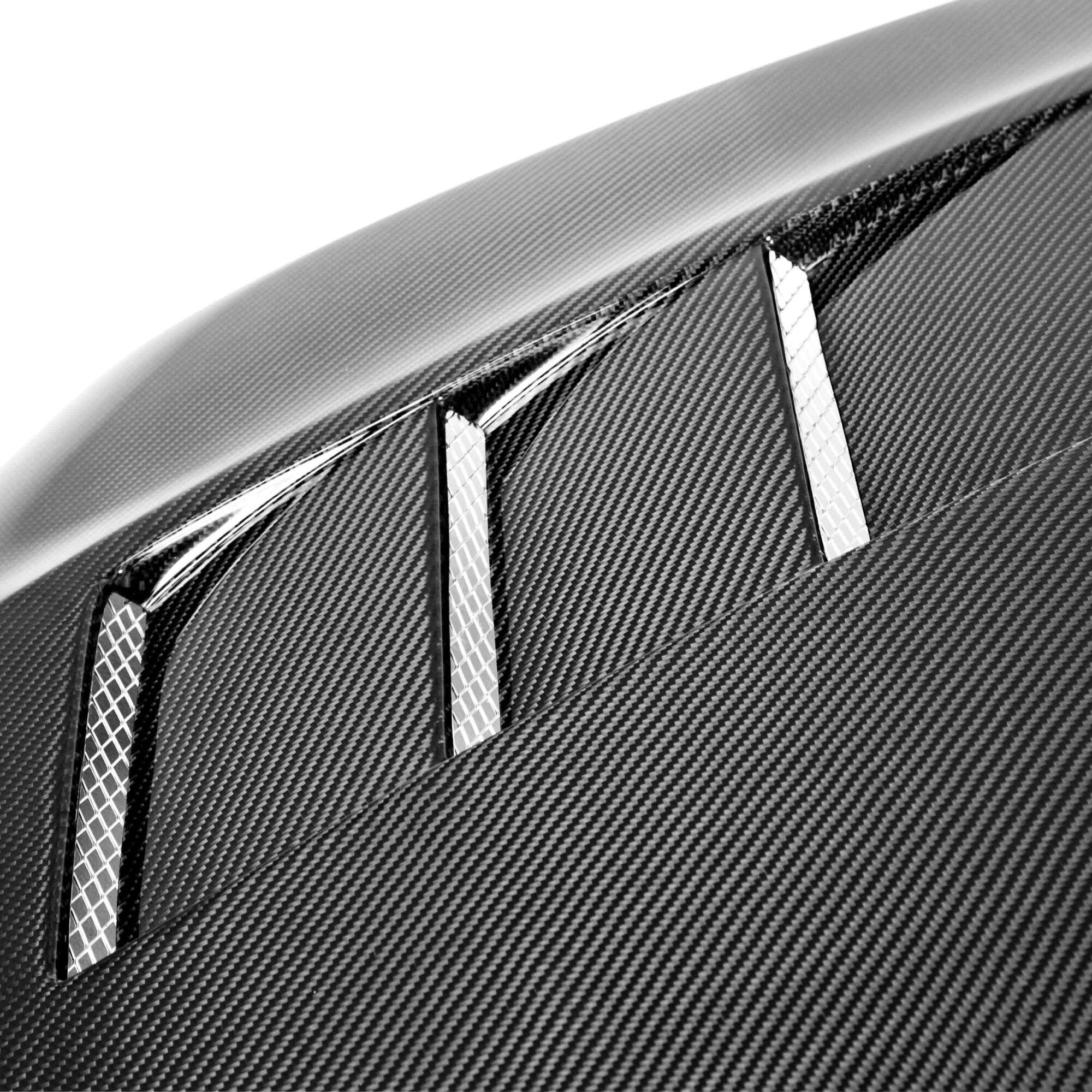 2012-2013 Honda Civic 2DR TS Style Carbon Fiber Hood by Seibon