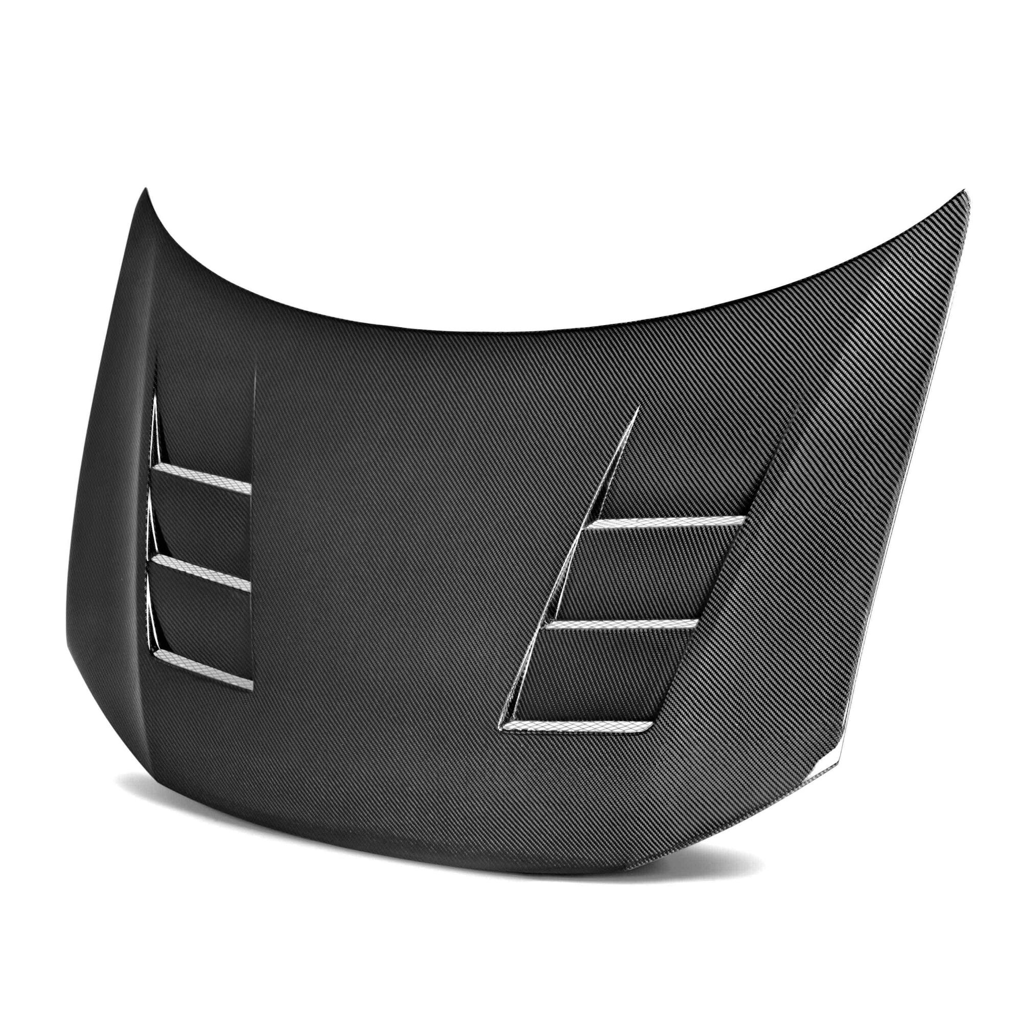 2012-2013 Honda Civic 2DR TS Style Carbon Fiber Hood by Seibon - HD1213HDCV2D-TS
