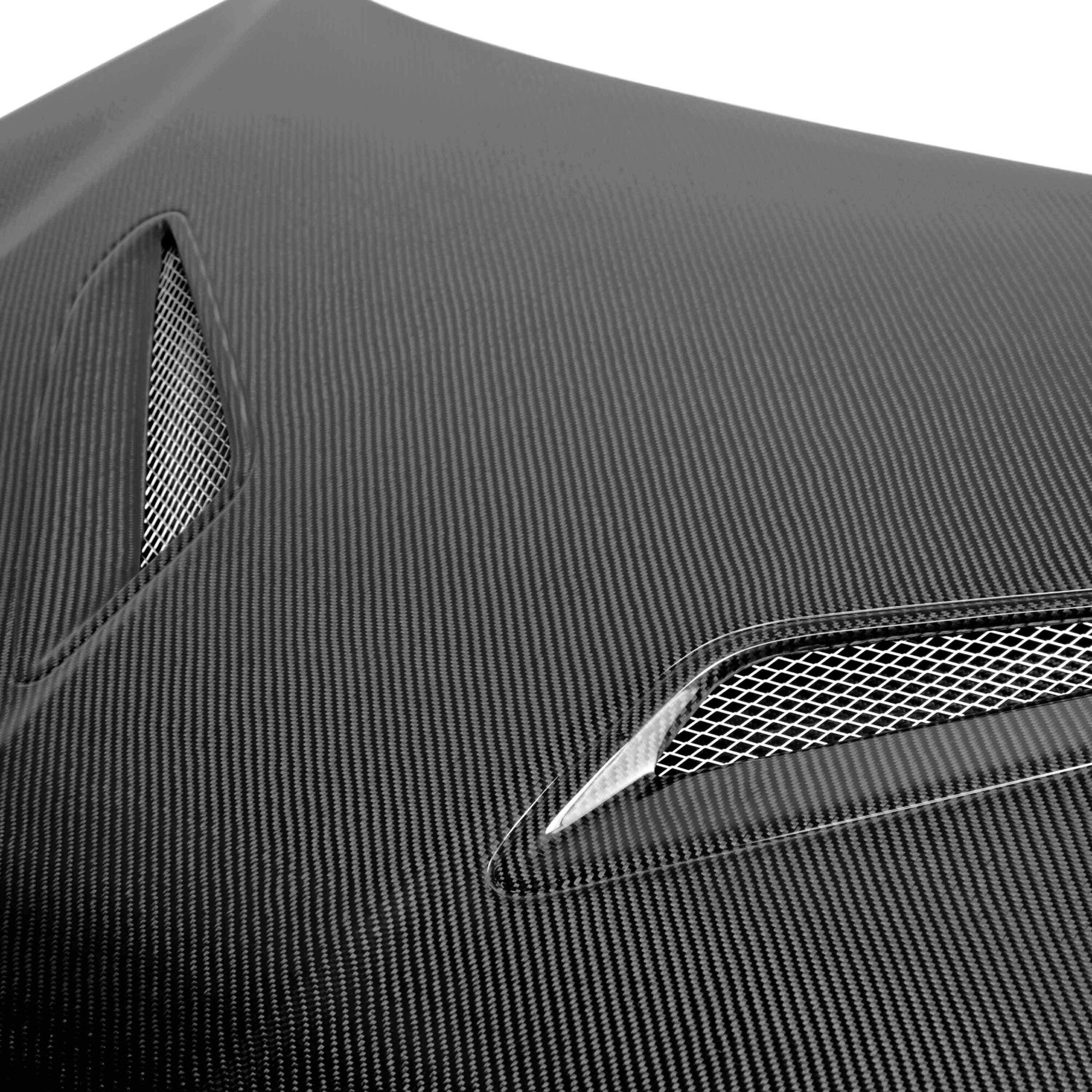 2013-2016 Hyundai Genesis Coupe OEM Style Carbon Fiber Hood by Seibon