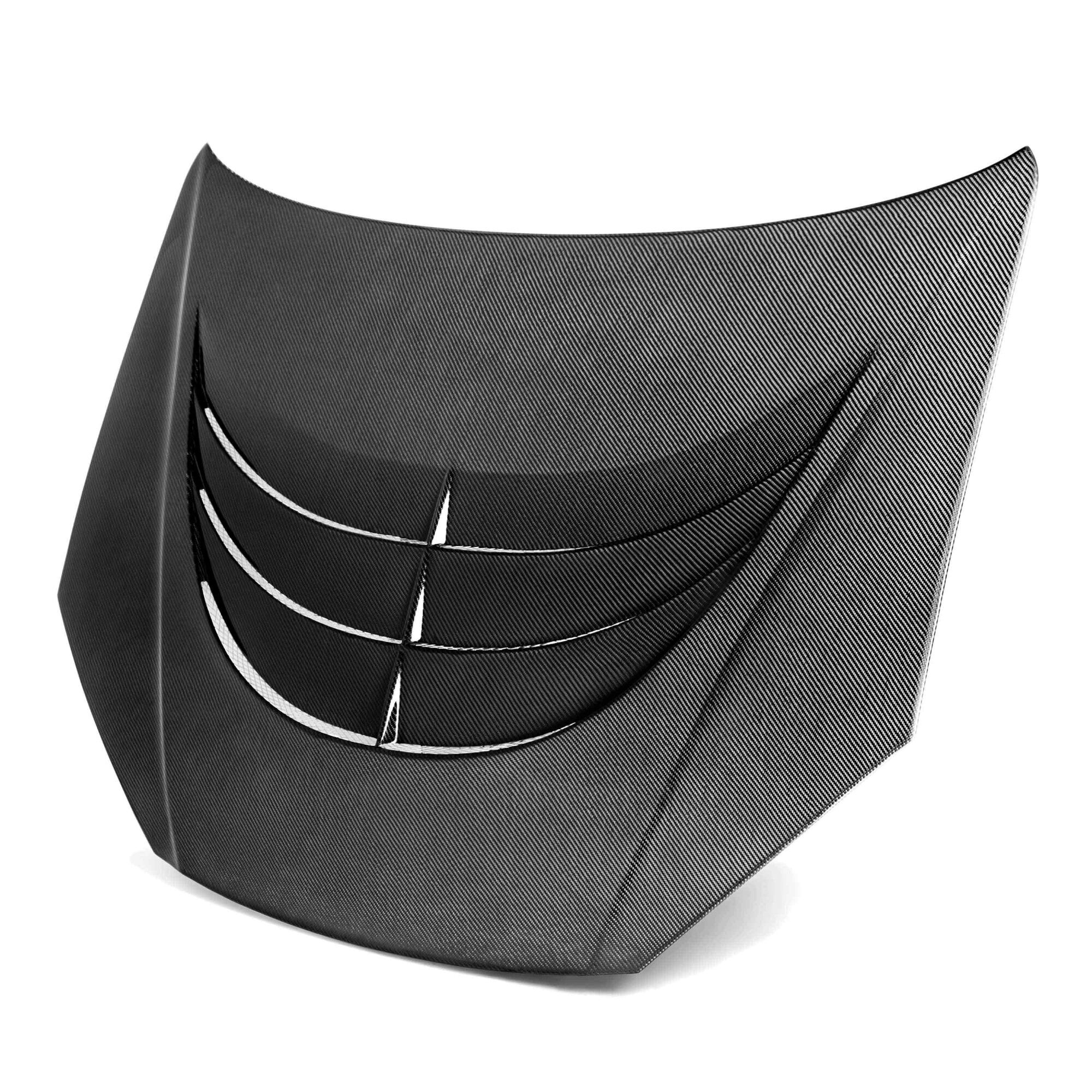 2013-2016 Hyundai Genesis Coupe SC Style Carbon Fiber Hood by Seibon - HD1213HYGEN2D-SC
