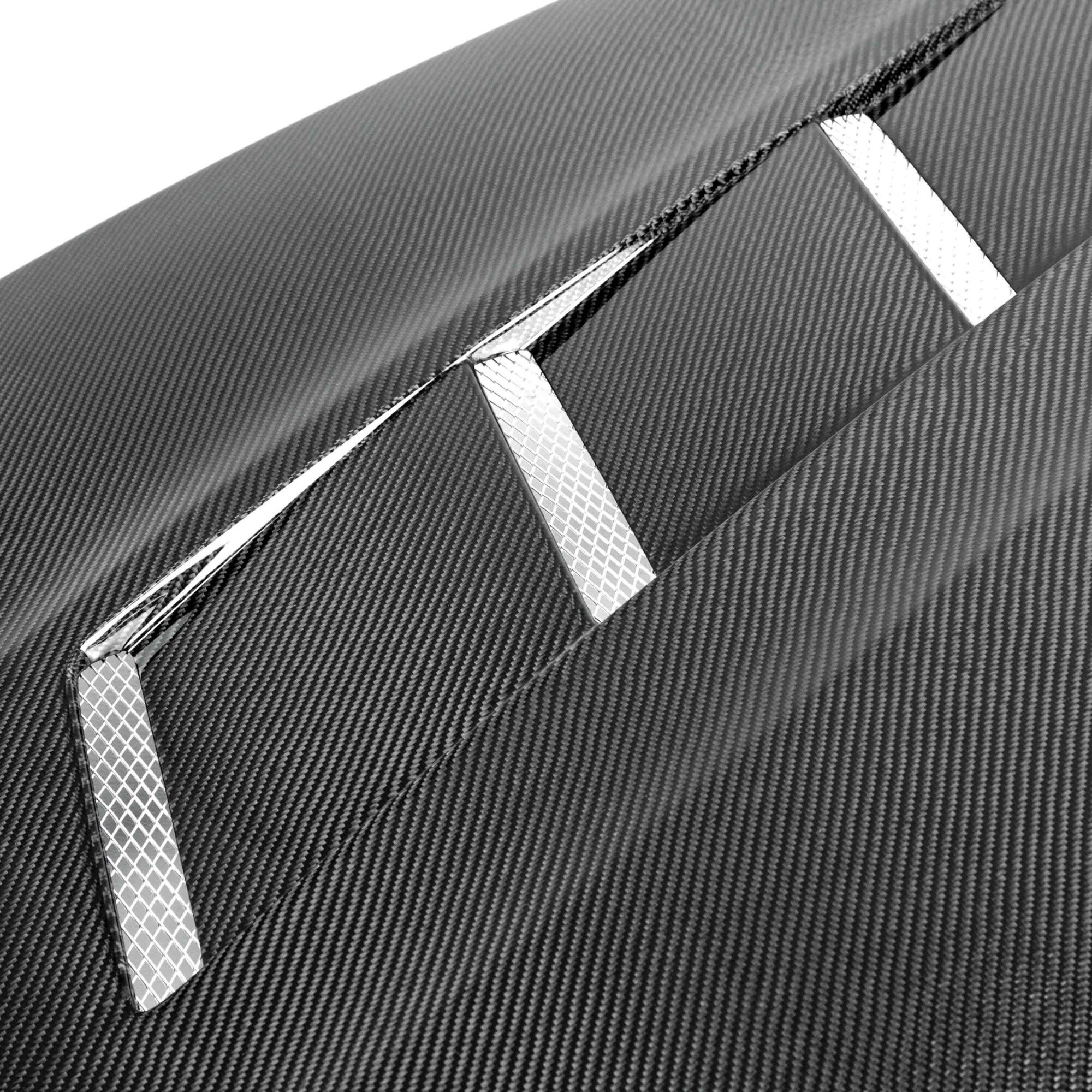 2013-2016 Hyundai Genesis Coupe TS Style Carbon Fiber Hood by Seibon