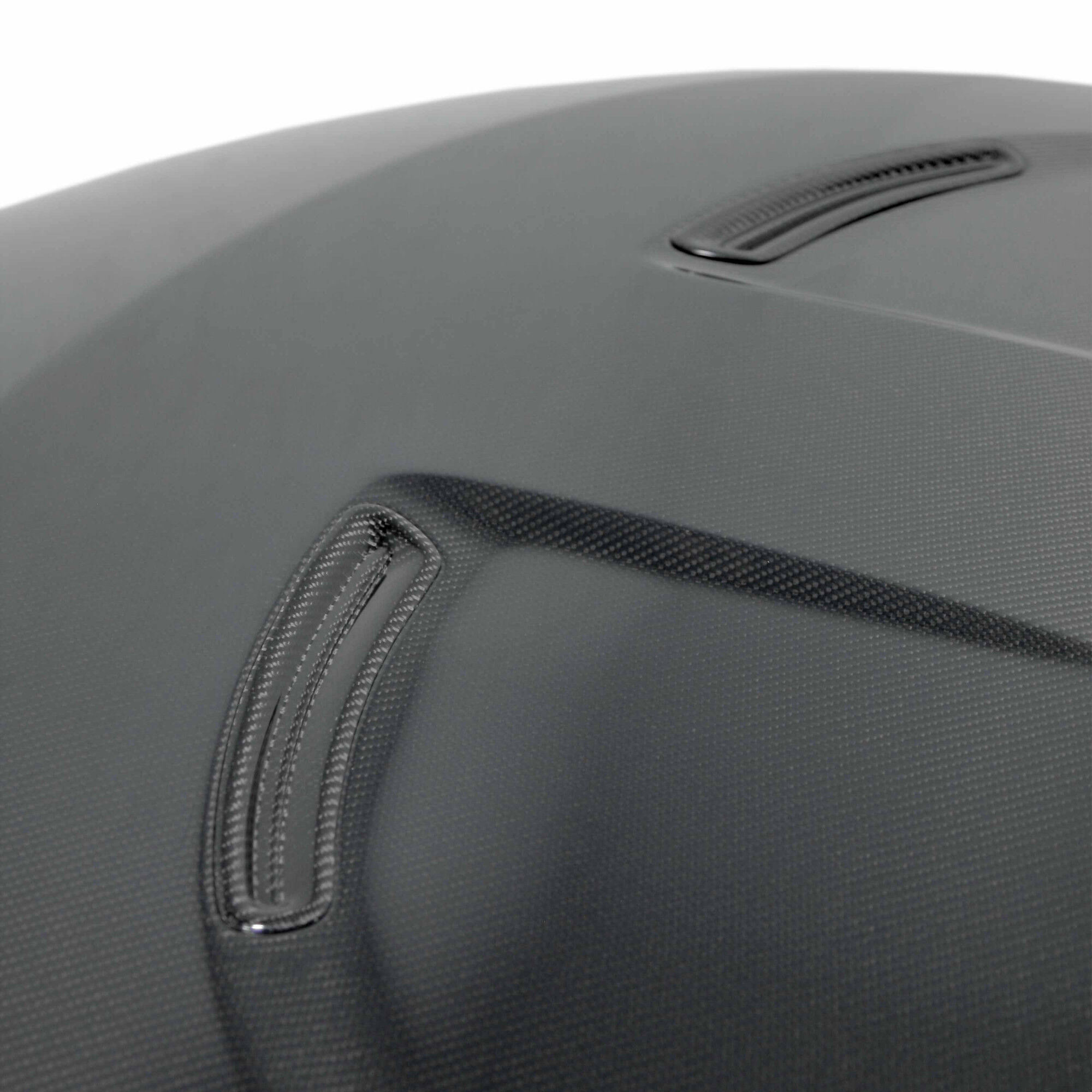 2012-2017 Hyundai Veloster OEM Style Carbon Fiber Hood by Seibon