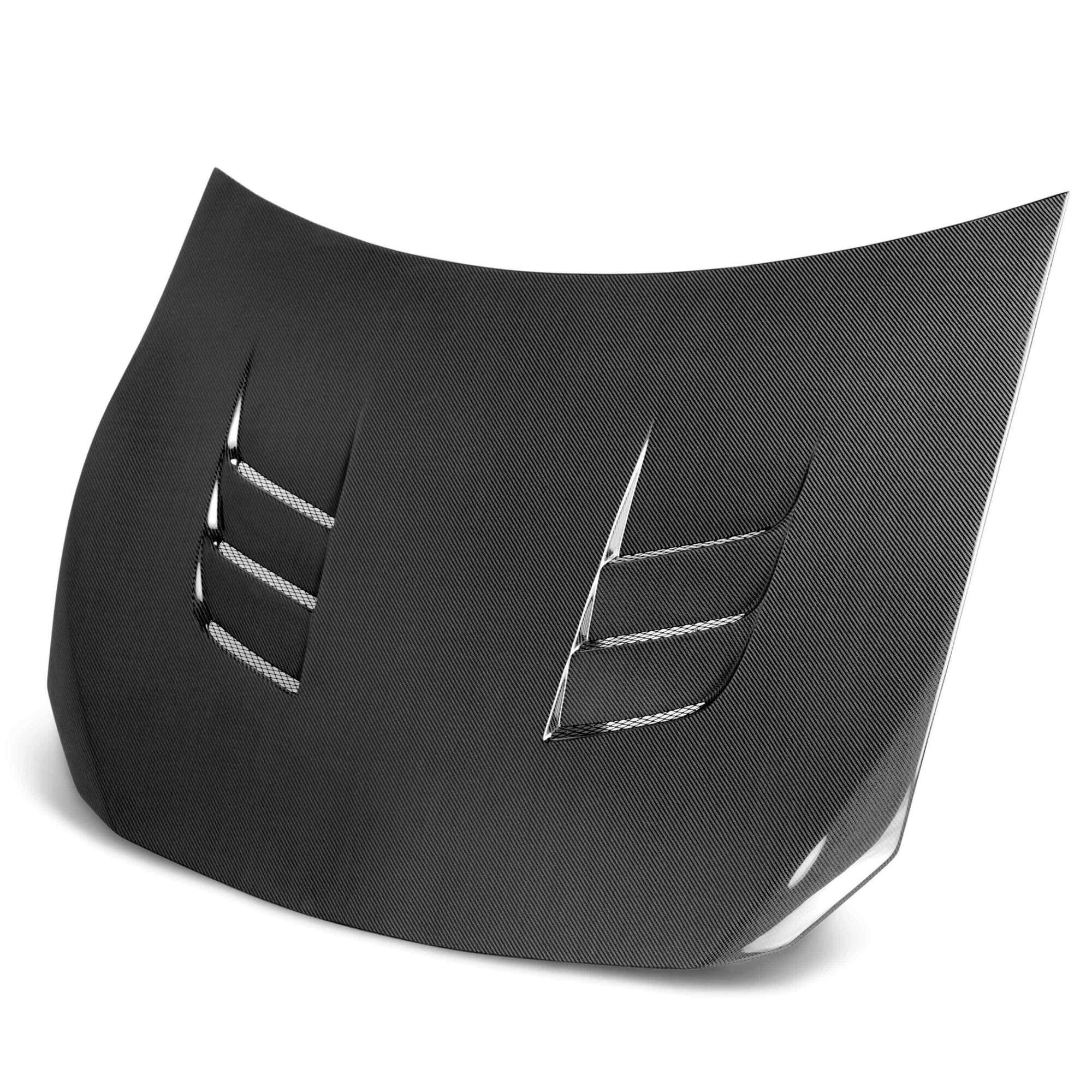 2013-2016 Scion FR-S TS Style Carbon Fiber Hood by Seibon - HD1213SCNFRS-TS