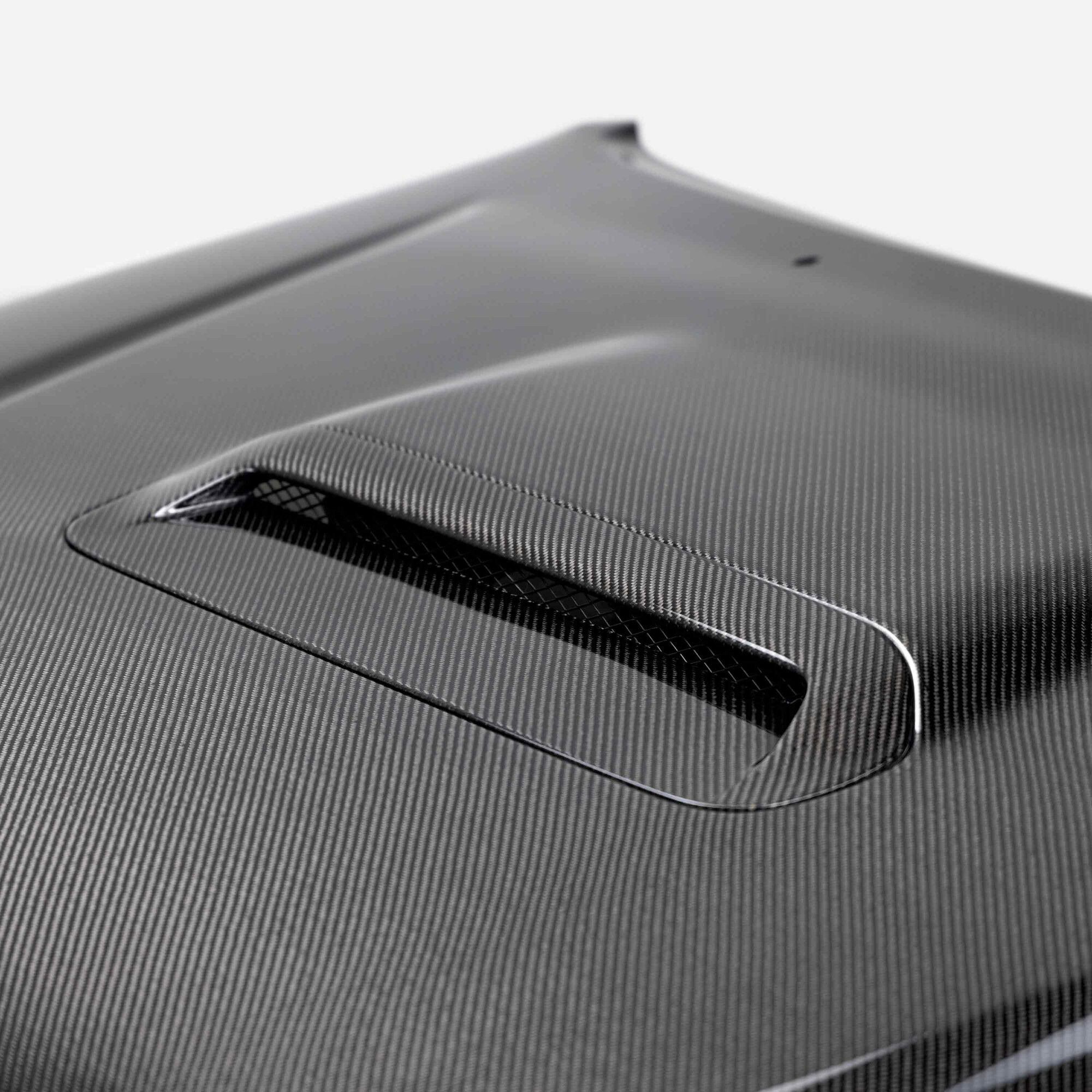2012-2015 Toyota Tacoma TR Style Carbon Fiber Hood by Seibon