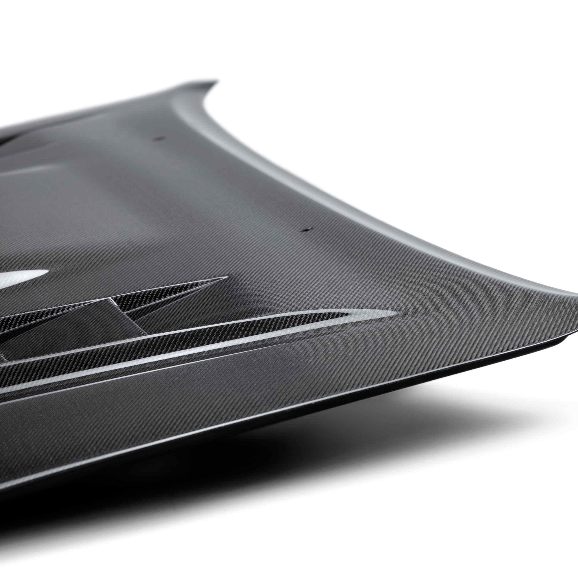 2012-2015 Toyota Tacoma TS Style Carbon Fiber Hood by Seibon