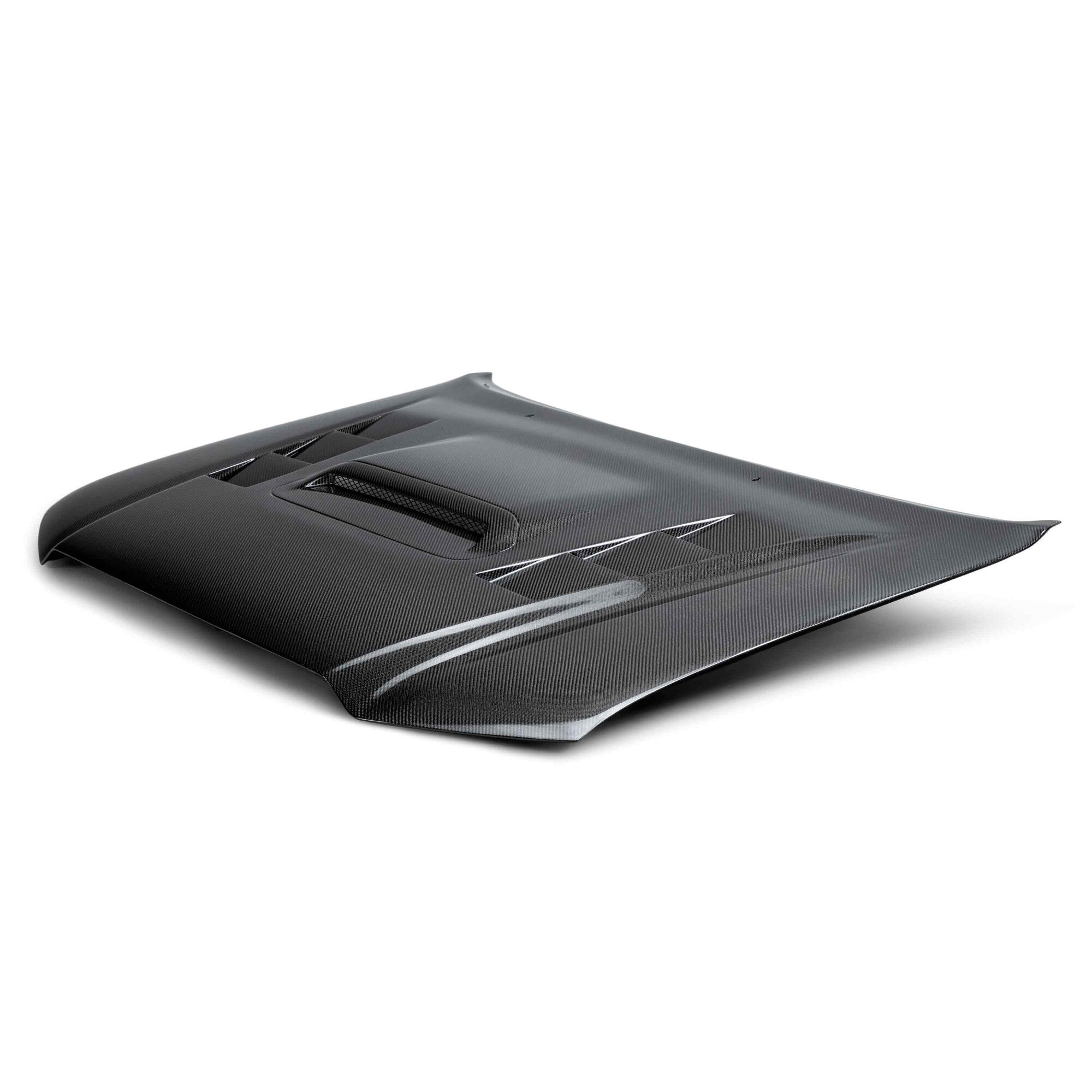 2012-2015 Toyota Tacoma TS Style Carbon Fiber Hood by Seibon