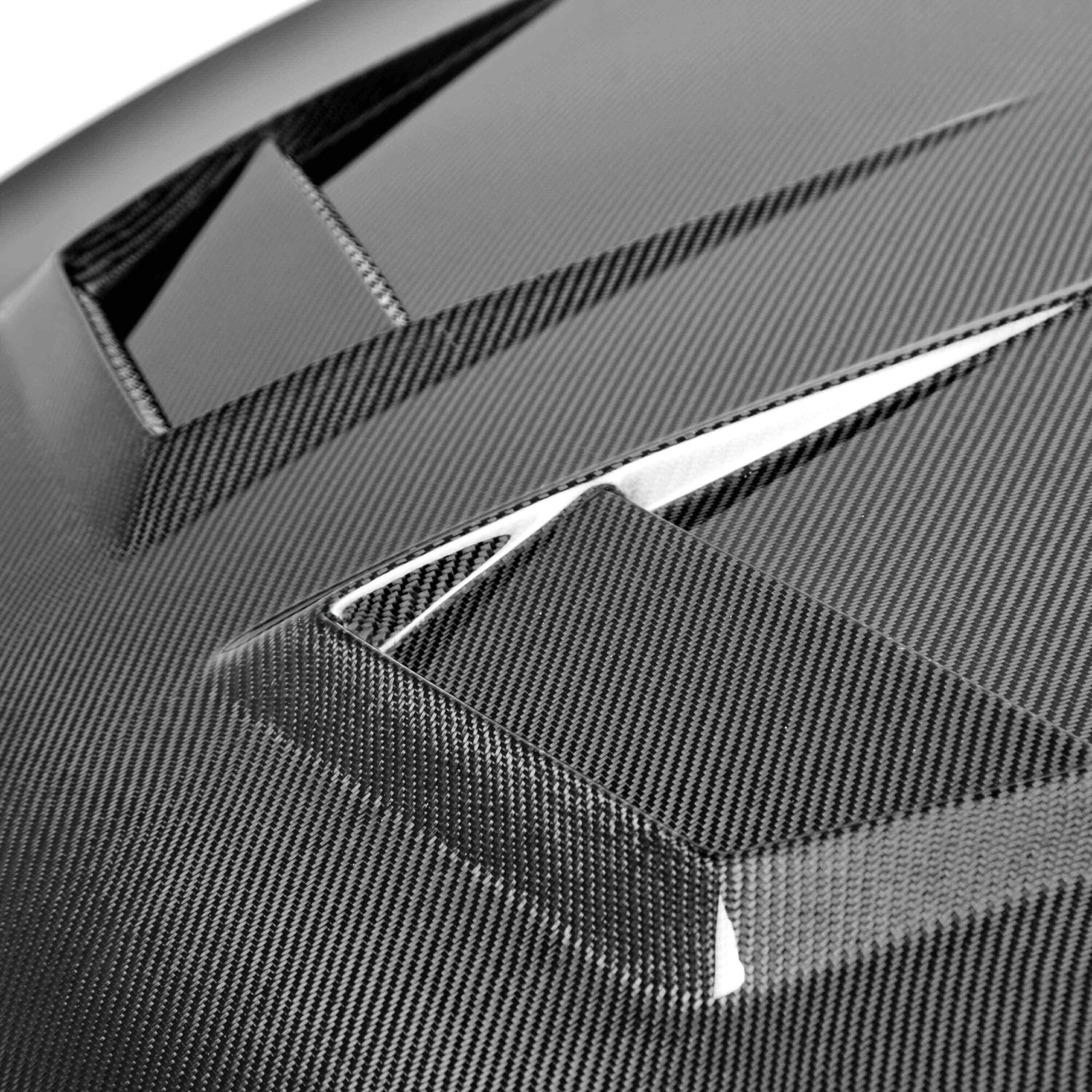 2015-2021 Volkswagen Golf MK7 DV Style Carbon Fiber Hood by Seibon