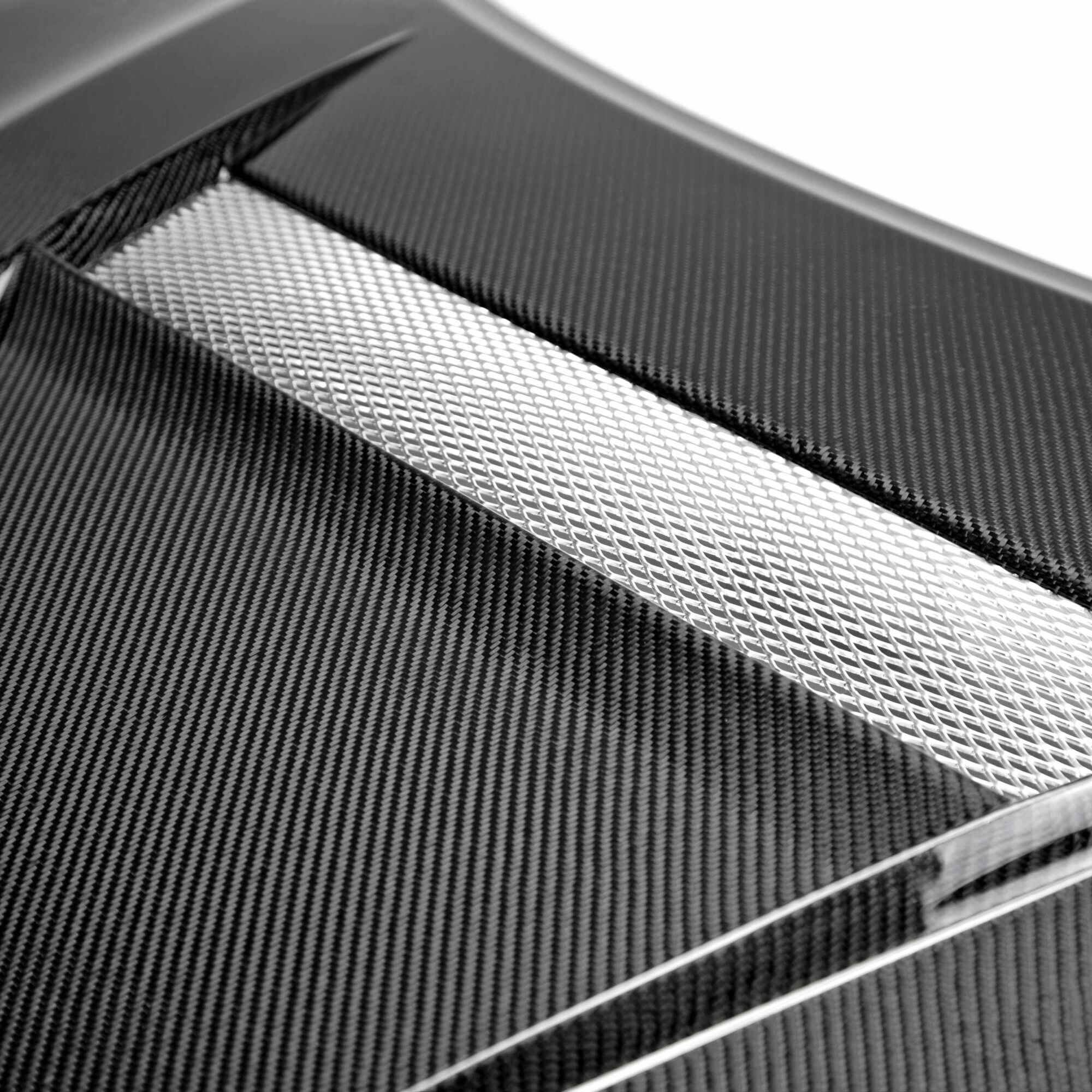 2014-2015 Honda Civic 2DR VSII Style Carbon Fiber Hood by Seibon