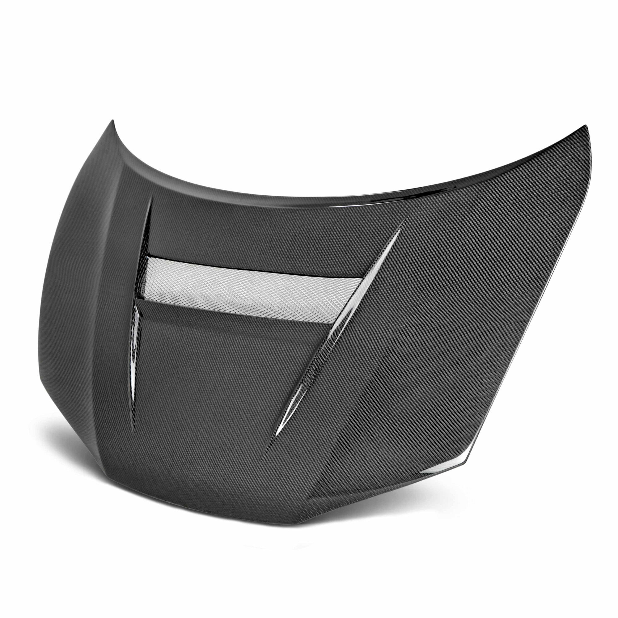 2014-2015 Honda Civic 2DR VSII Style Carbon Fiber Hood by Seibon - HD14HDCV2D-VSII
