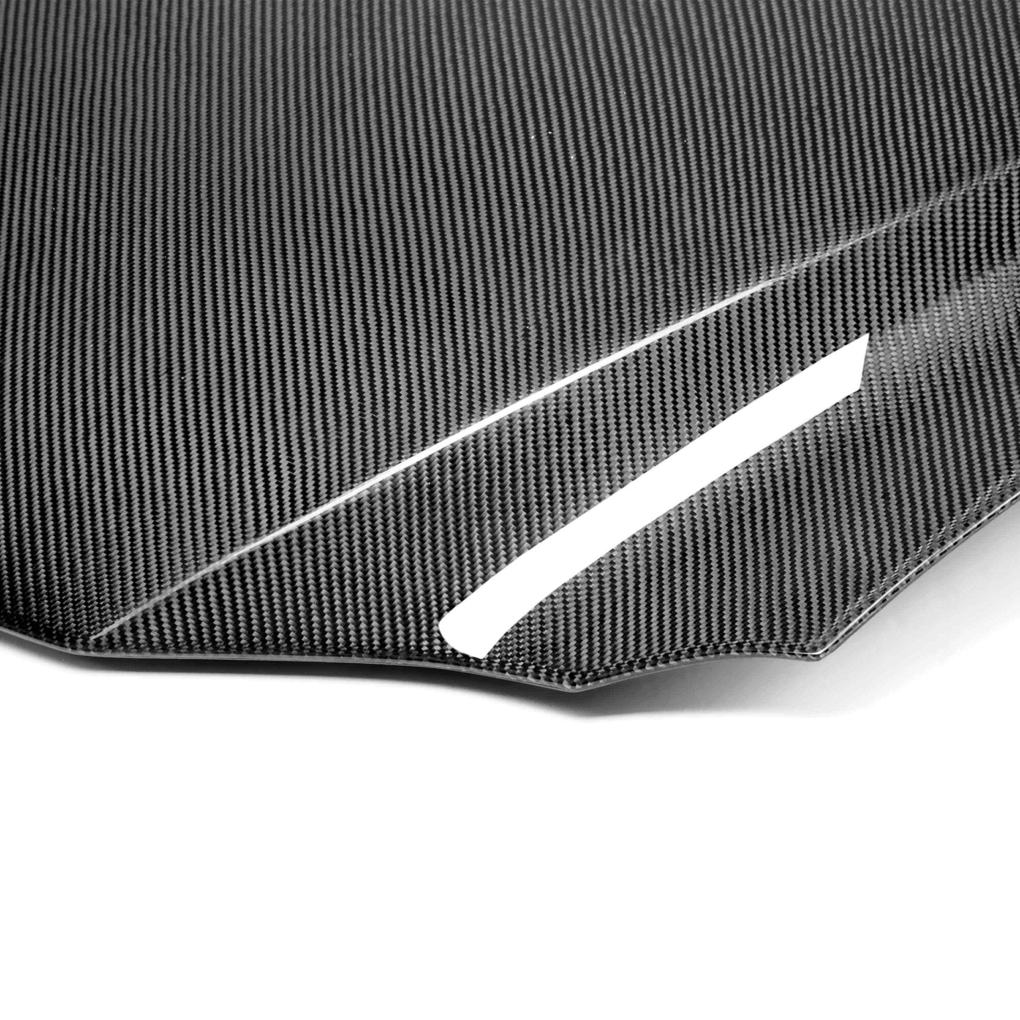 2014-2020 Lexus IS250 TV Style Carbon Fiber Hood by Seibon