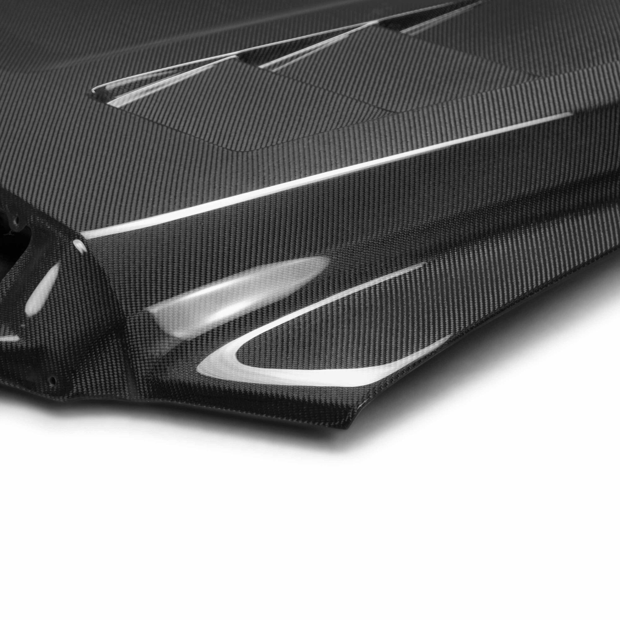 2014-2021 Toyota Tundra TS Style Carbon Fiber Hood by Seibon