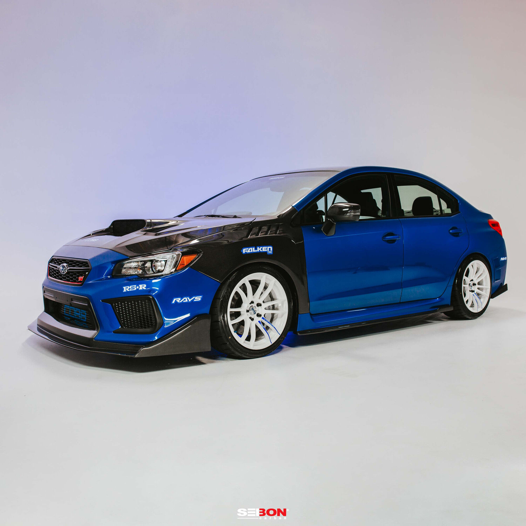 2015-2021 Subaru WRX/WRX STI VS Style Carbon Fiber Hood by Seibon
