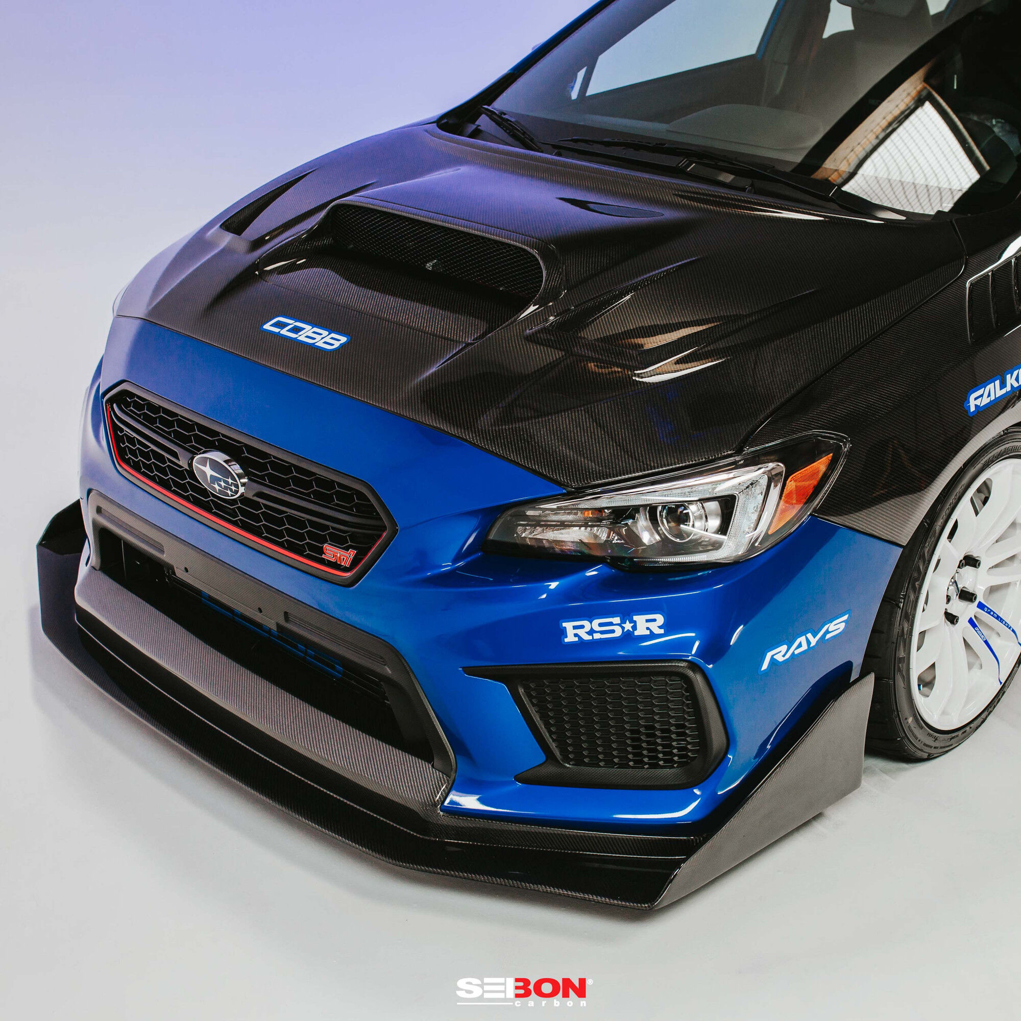 2015-2021 Subaru WRX/WRX STI VS Style Carbon Fiber Hood by Seibon