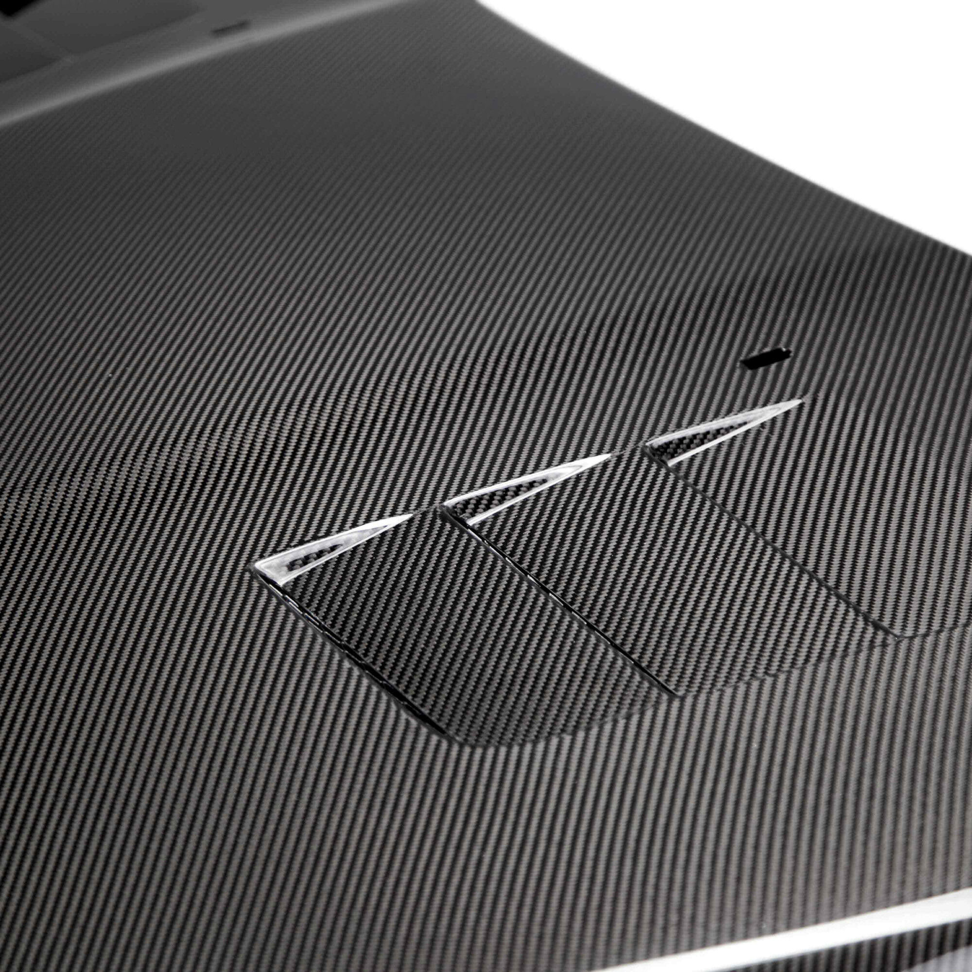 2015-2018 Ford Focus TS Style Carbon Fiber Hood by Seibon