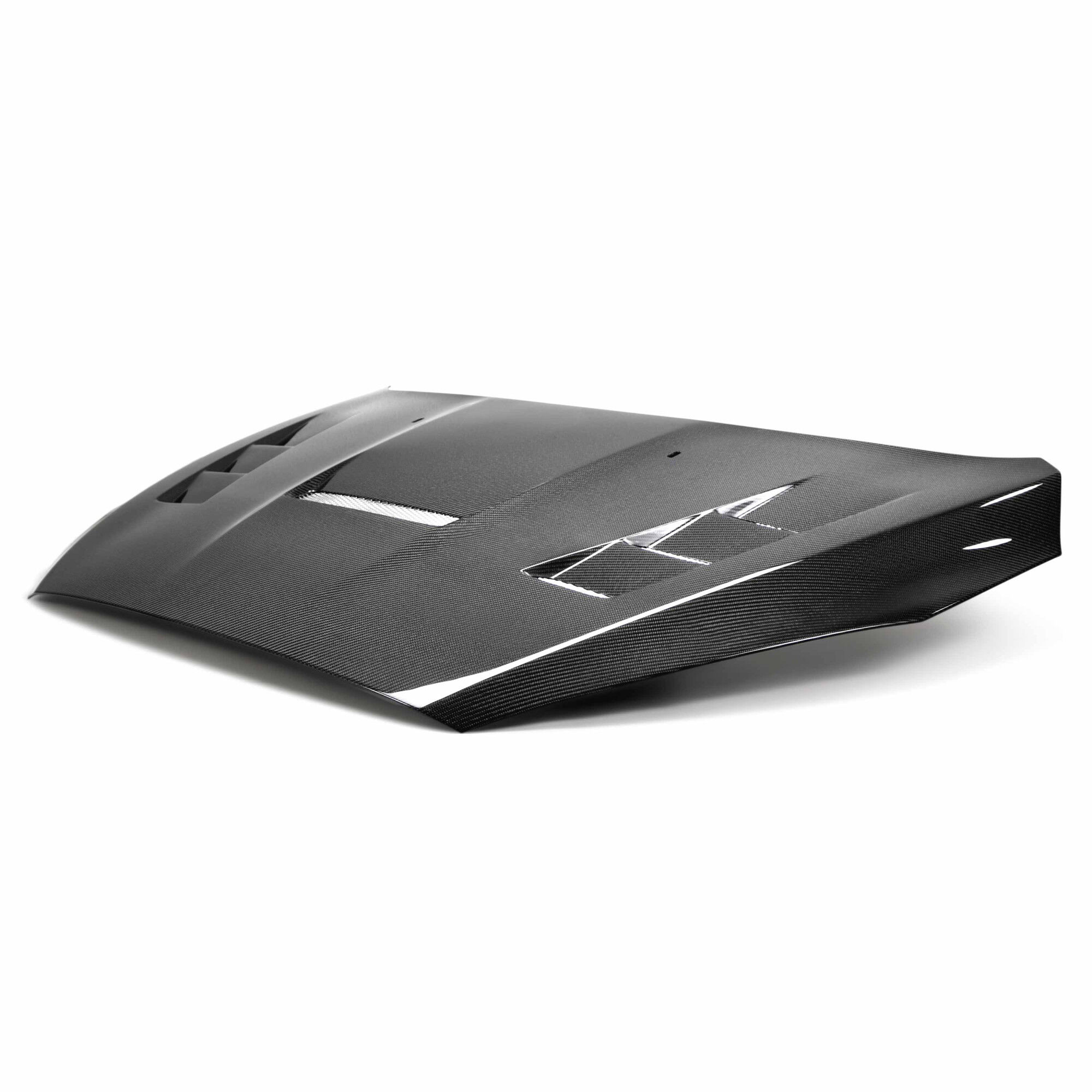 2015-2018 Ford Focus TV Style Carbon Fiber Hood by Seibon