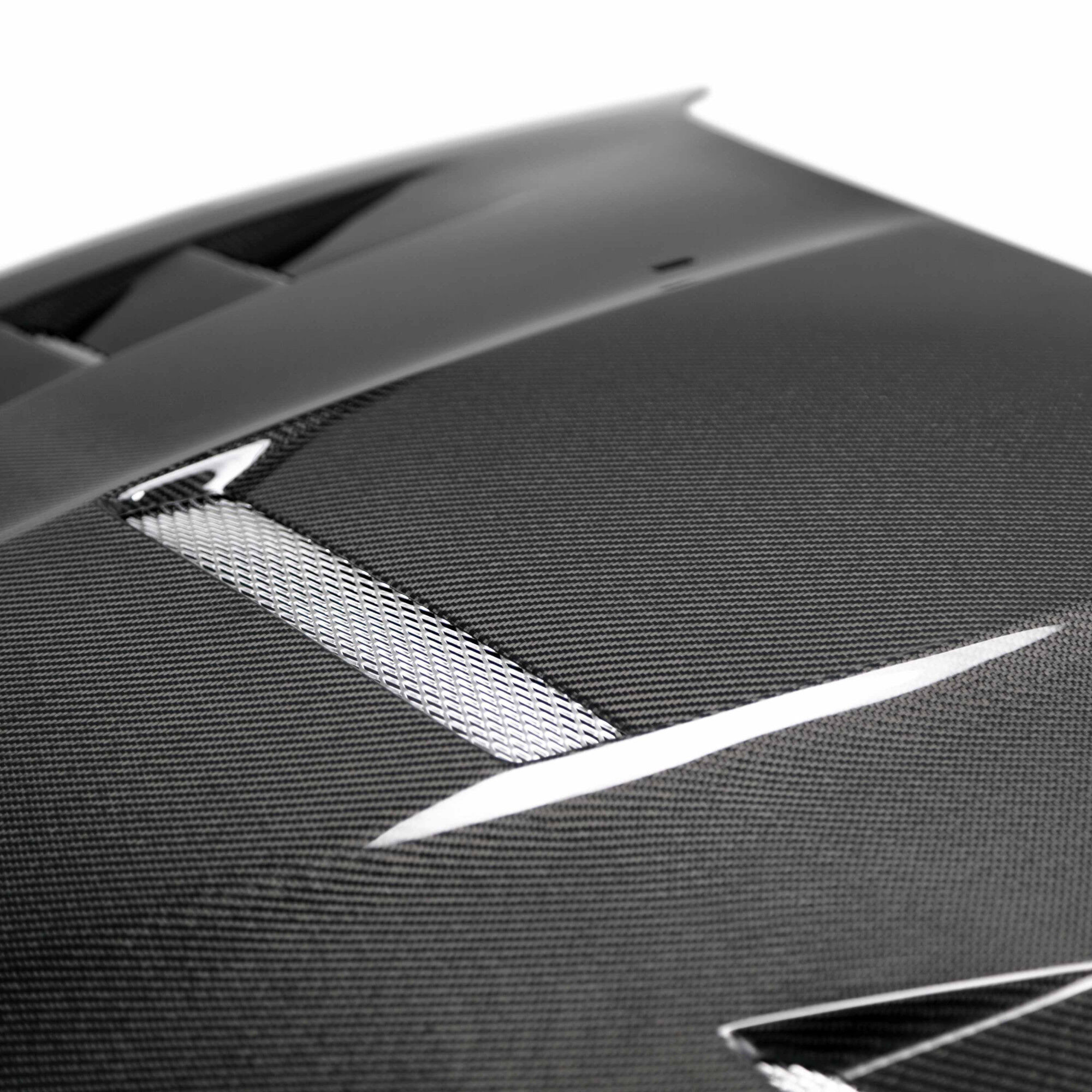 2015-2018 Ford Focus TV Style Carbon Fiber Hood by Seibon