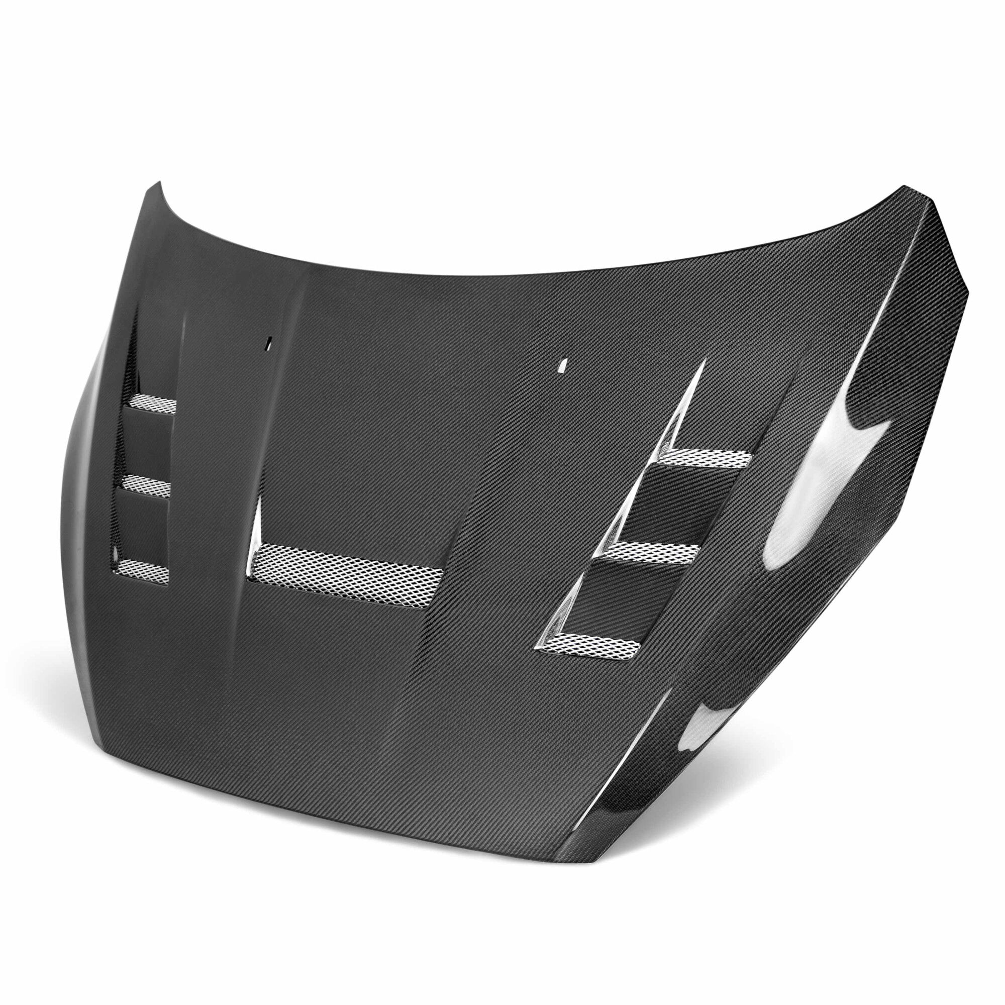 2015-2018 Ford Focus TV Style Carbon Fiber Hood by Seibon - HD16FDFO-TV