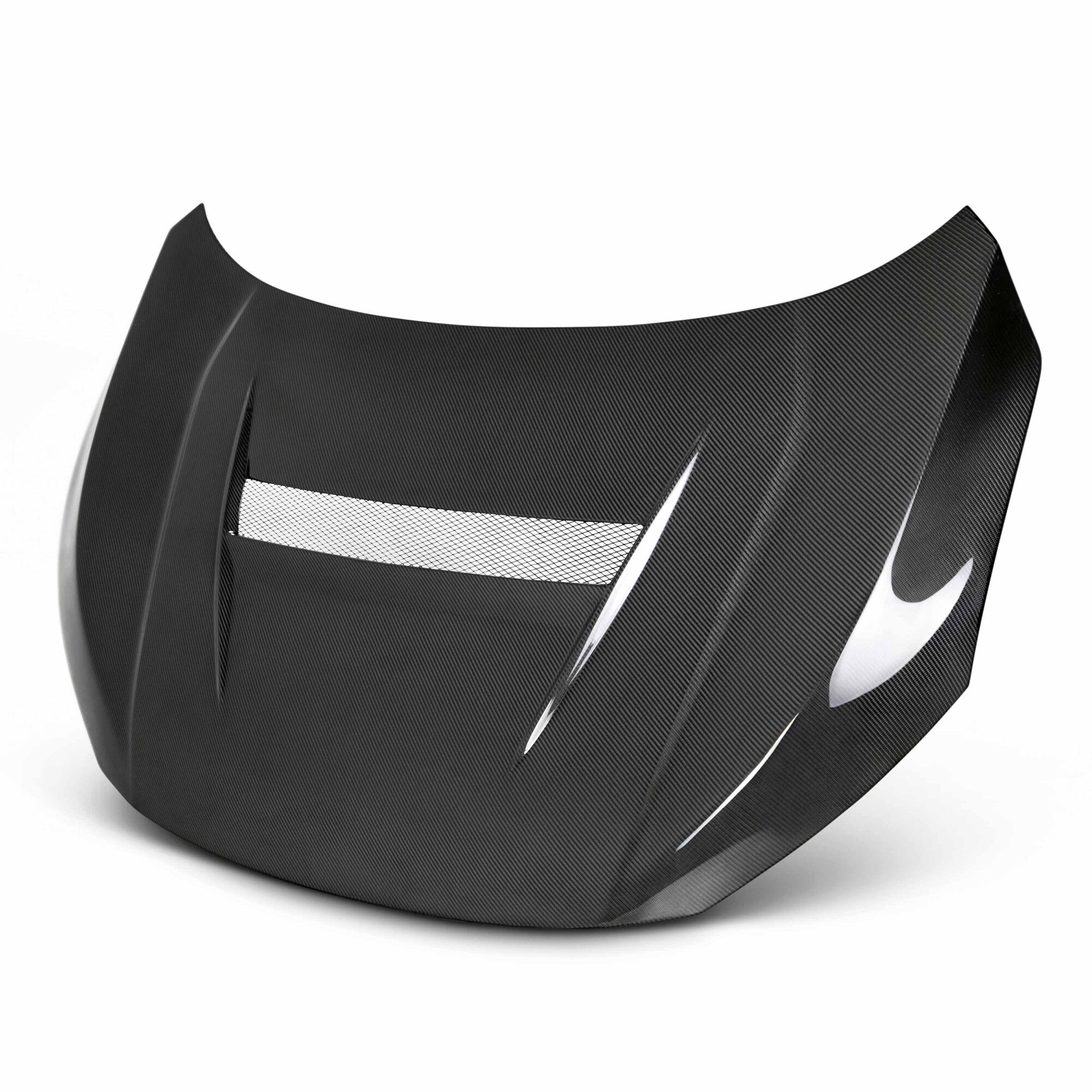 2016-2020 Honda Civic 2DR/4DR VS Style Carbon Fiber Hood by Seibon - HD16HDCV-VS