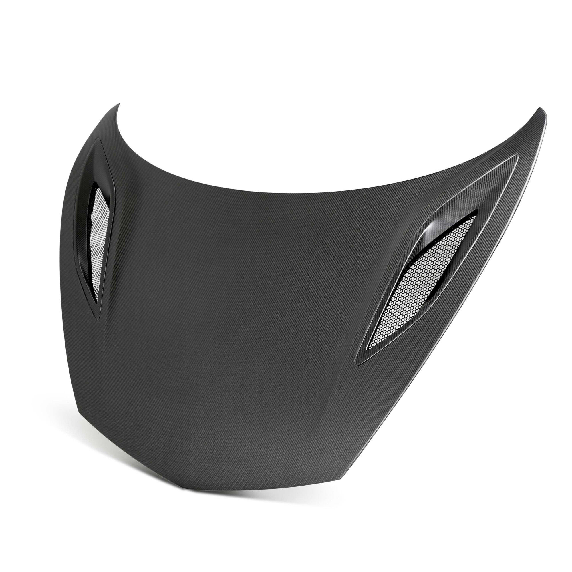 2017-2022 Acura NSX OEM Style Dry Carbon Hood by Seibon - HD17ACNSX-OE-DRY