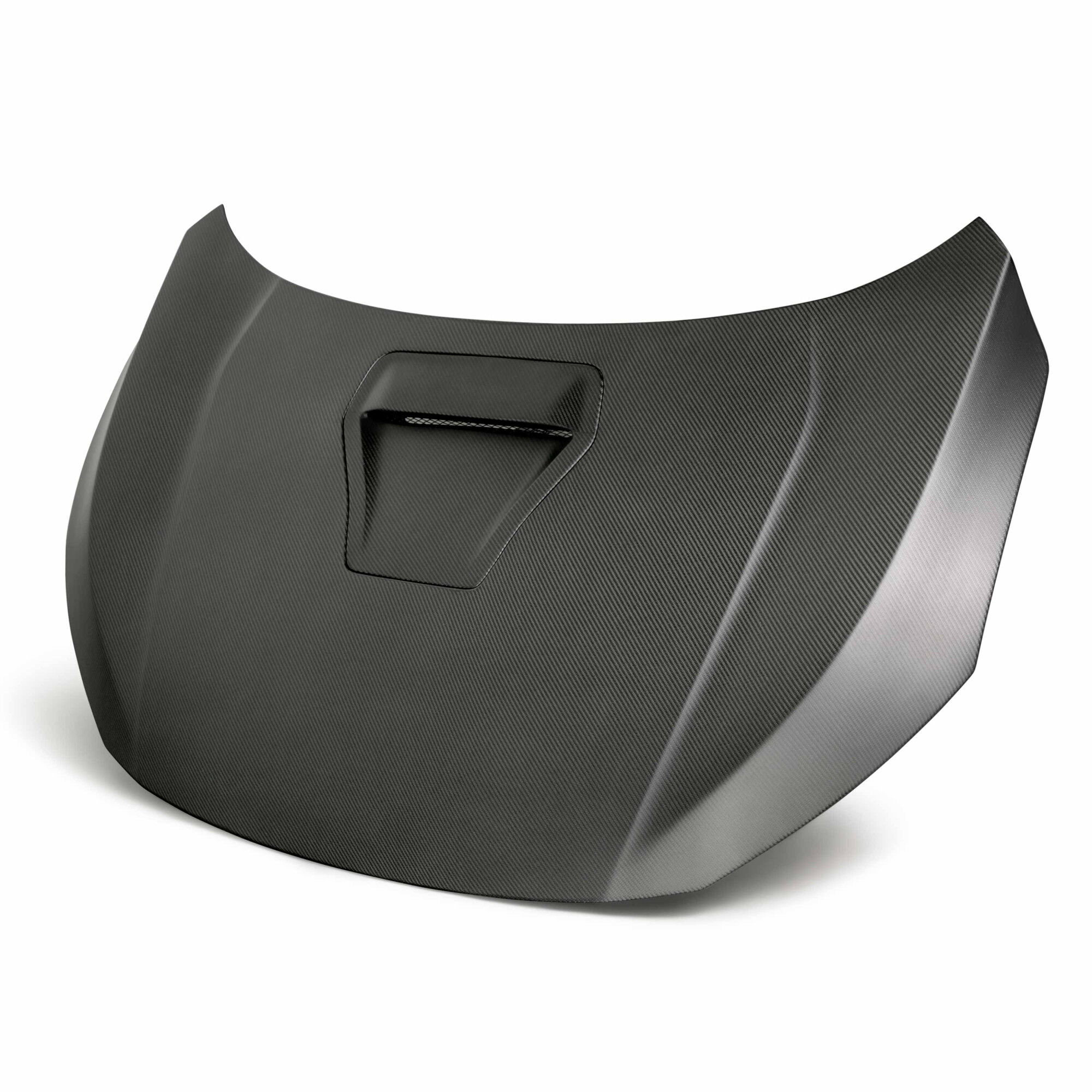 2017-2021 Honda Civic Type-R OE Style Dry Carbon Hood by Seibon - HD17HDCVR-OE-DRY