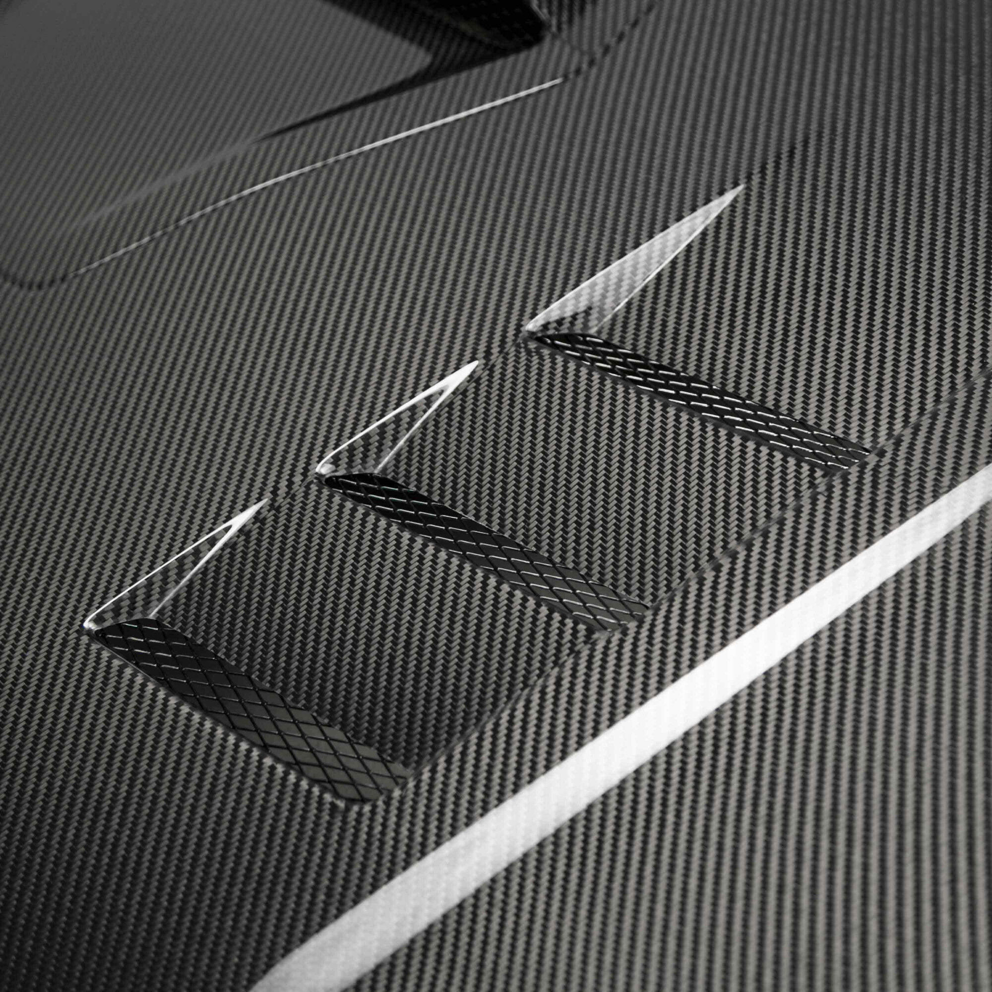 2017-2021 Honda Civic Type-R TS Style Carbon Fiber Hood by Seibon