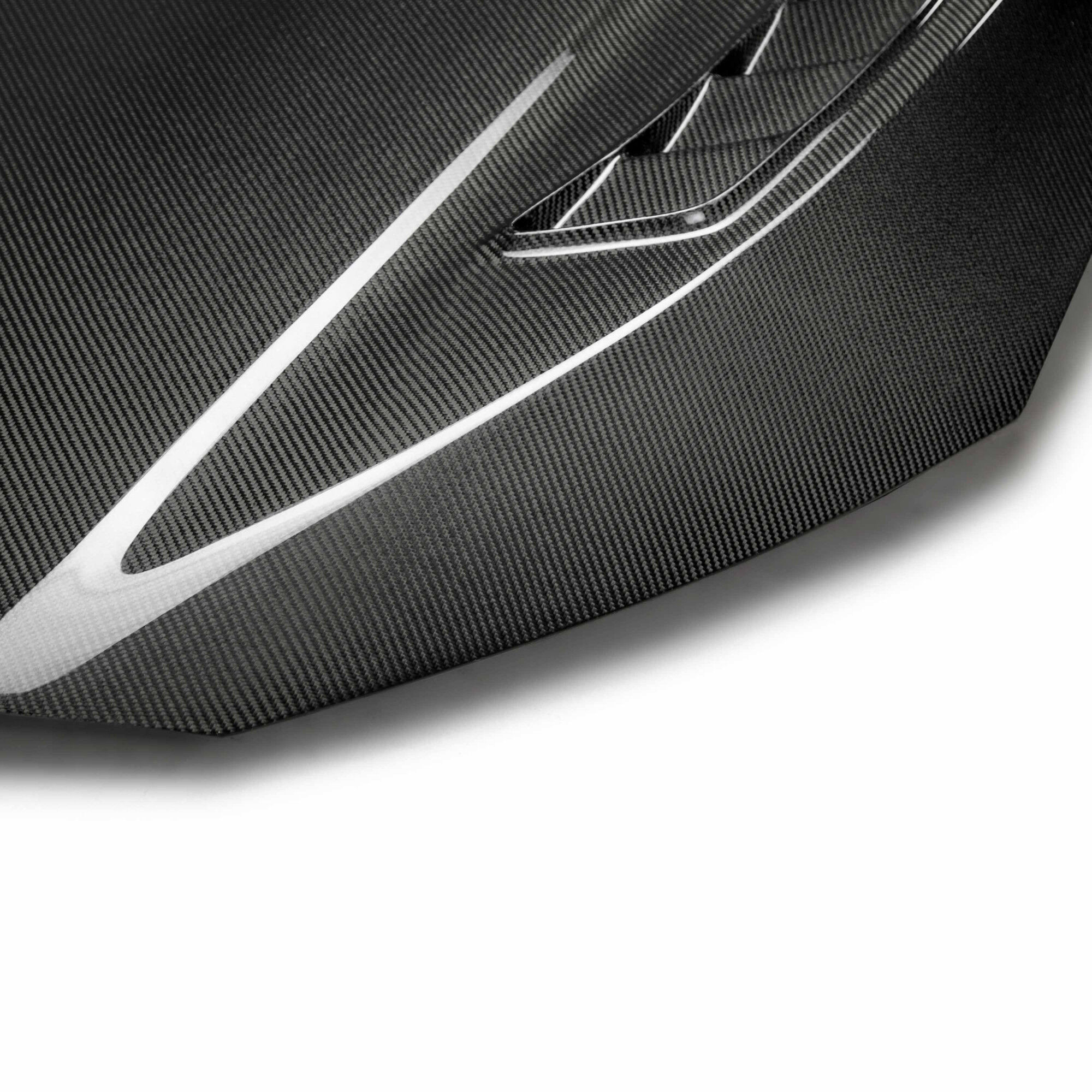 2017-2021 Honda Civic Type-R TSII Style Carbon Fiber Hood by Seibon