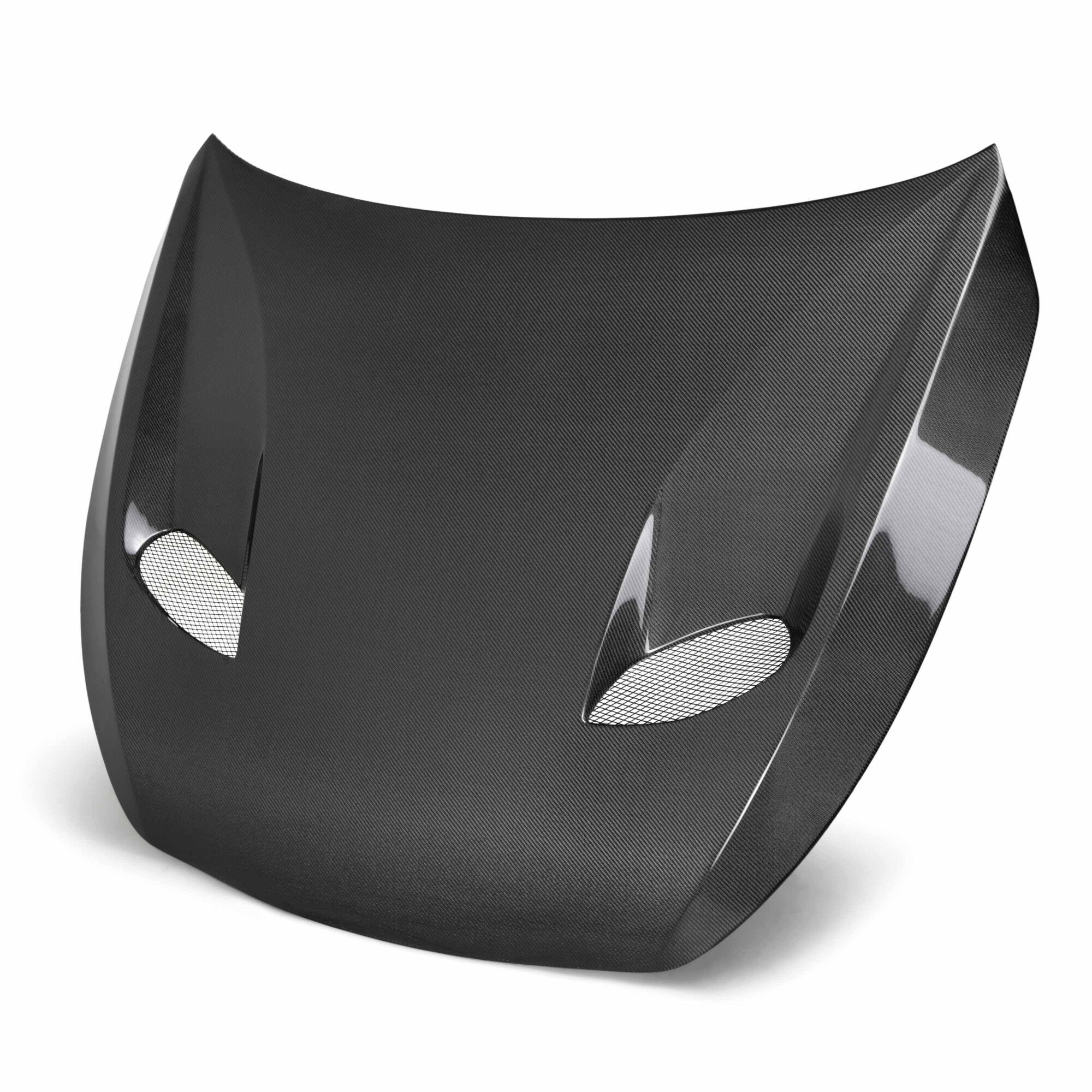 2017-2022 Infiniti Q60 TSII Style Carbon Fiber Hood by Seibon - HD17INFQ60-TSII