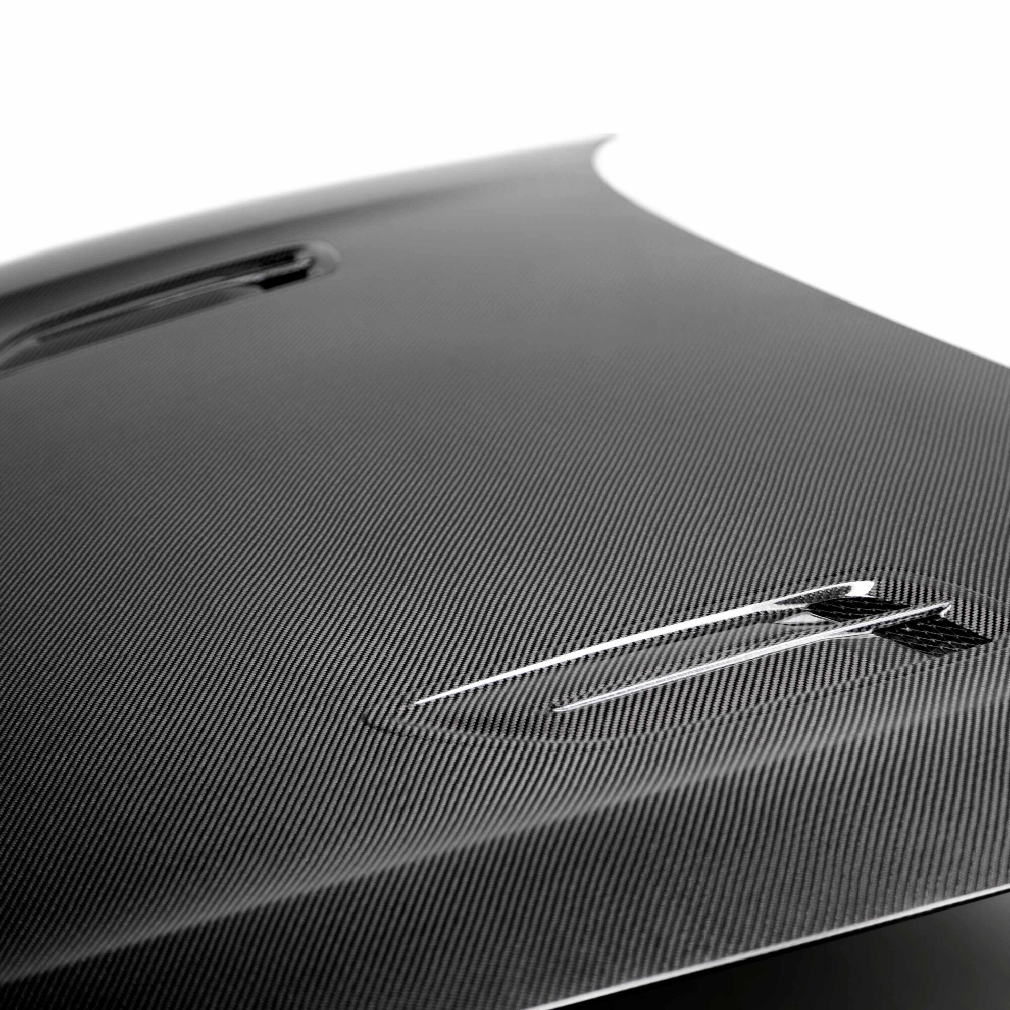 2018-2023 Kia Stinger OE Style Carbon Fiber Hood by Seibon