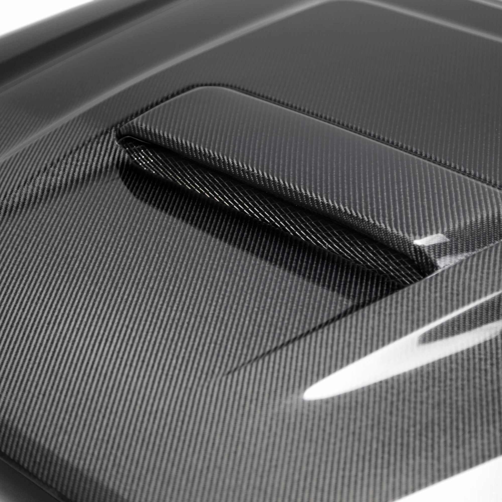 2016-2023 Toyota Tacoma TR Style Carbon Fiber Hood by Seibon